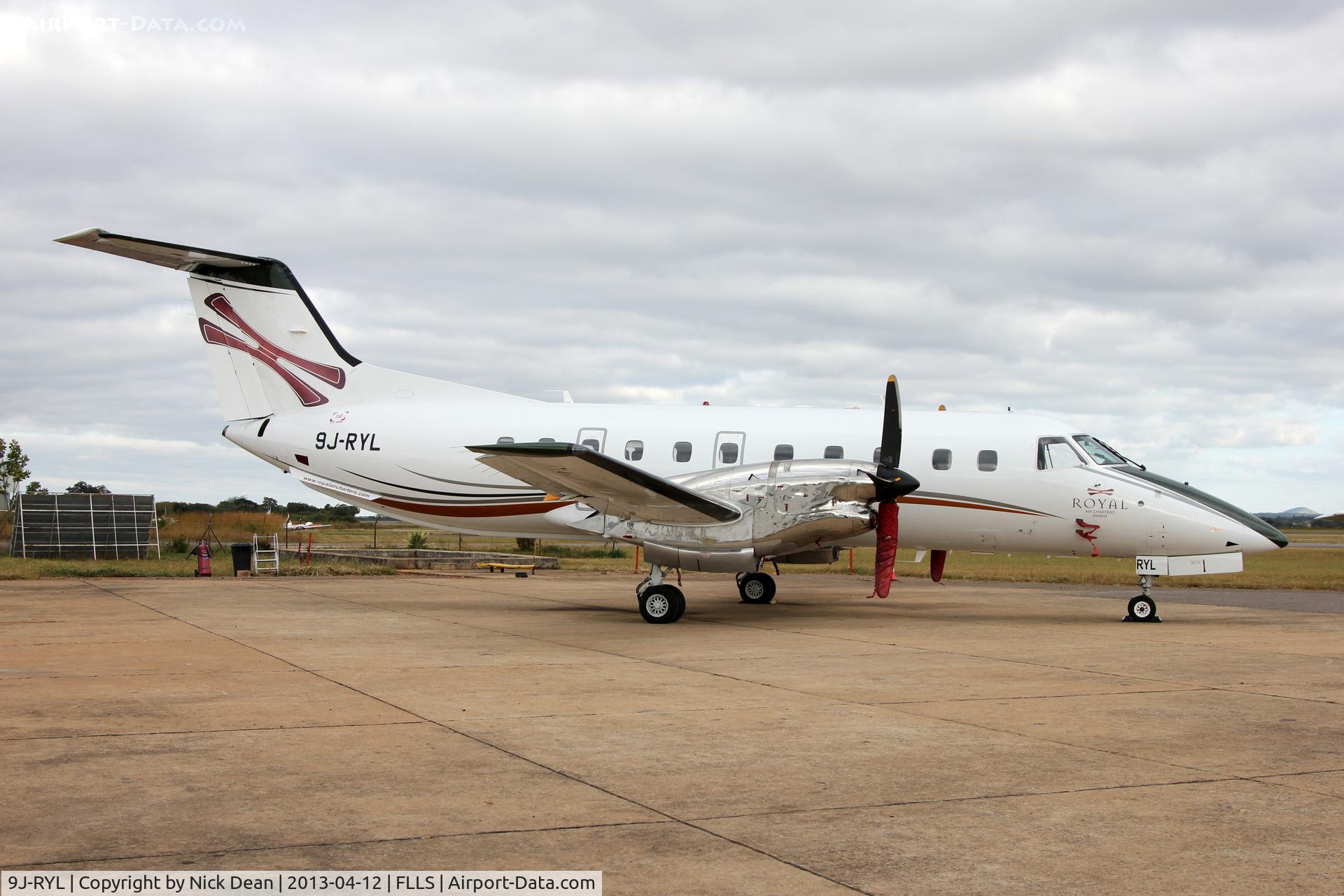 9J-RYL, 1994 Embraer EMB-120ER Brasilia C/N 120292, FLLS/LUN