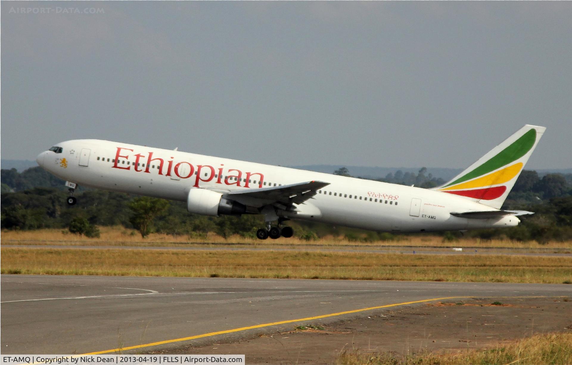 ET-AMQ, 1995 Boeing 767-33A/ER C/N 27909, FLLS/LUN