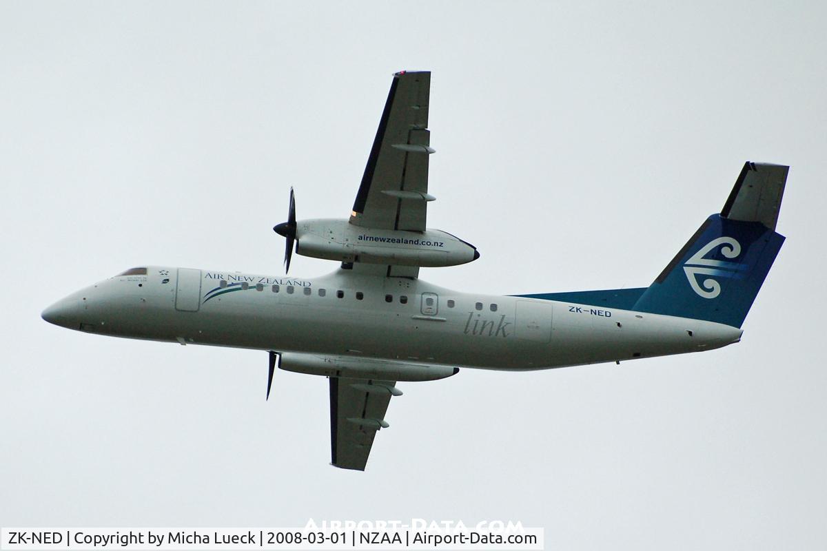 ZK-NED, 2005 De Havilland Canada DHC-8-311 Dash 8 C/N 617, At Auckland