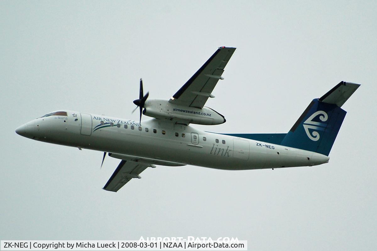 ZK-NEG, 2006 De Havilland Canada DHC-8-311 Dash 8 C/N 621, At Auckland