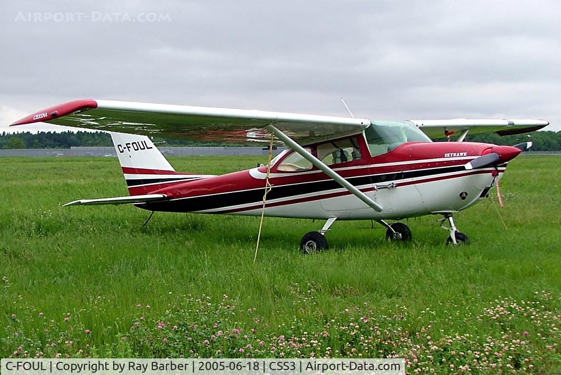 C-FOUL, 1962 Cessna 172D C/N 17249579, Cessna 172D Skyhawk [172-49579] Les Cedres~C 18/06/2005