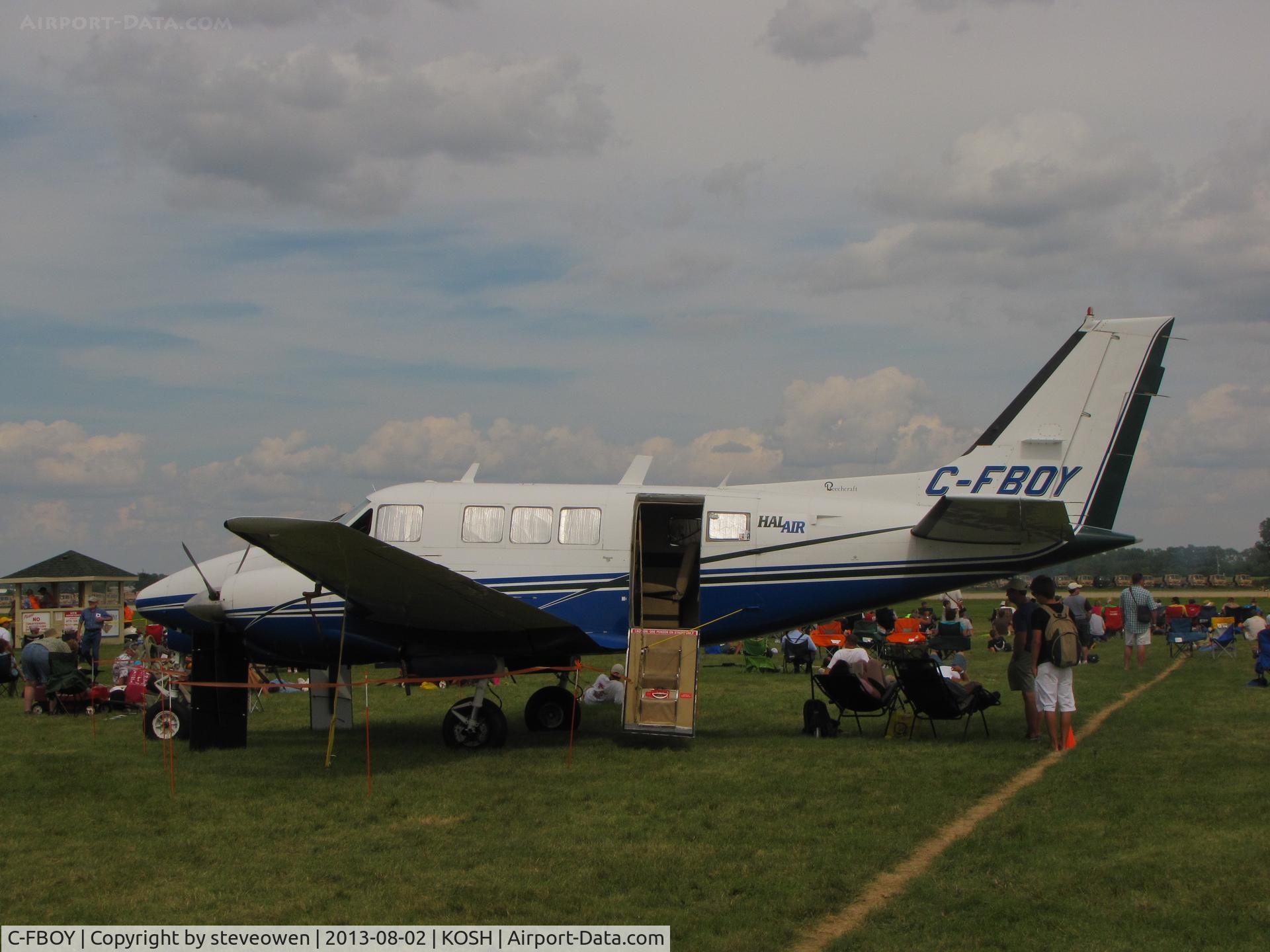 C-FBOY, 1968 Beech A65 Queen Air C/N LC 302, Queen Air