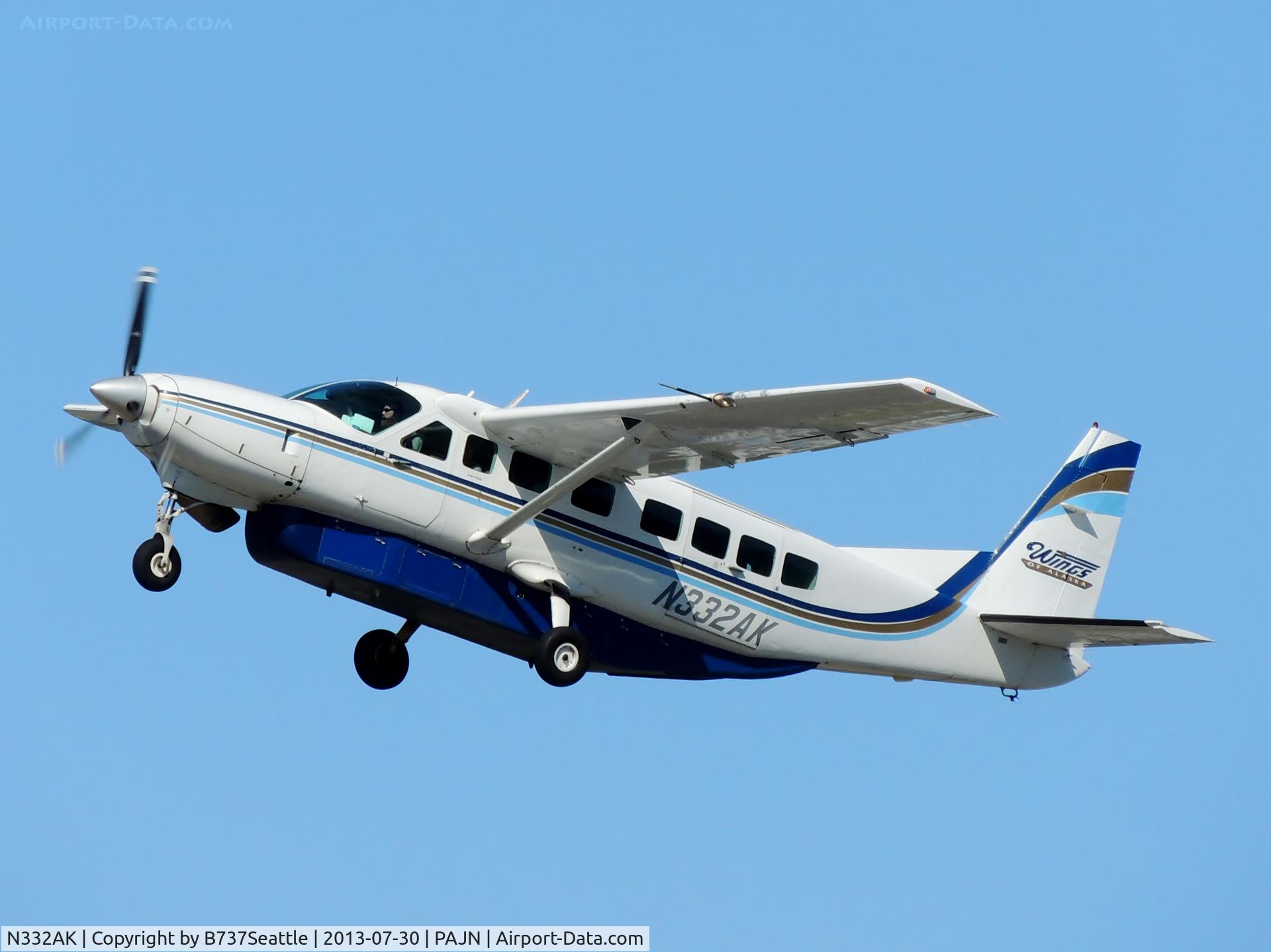 N332AK, 1999 Cessna 208B Grand Caravan C/N 208B0779, PAJN Departure.