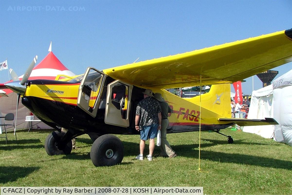 C-FACZ, 2007 Found FBA-2C4 C/N 4000, Found FBA-2C4 Expedition E350XC [4000] Oshkosh-Wittman Regional~N 28/07/2008