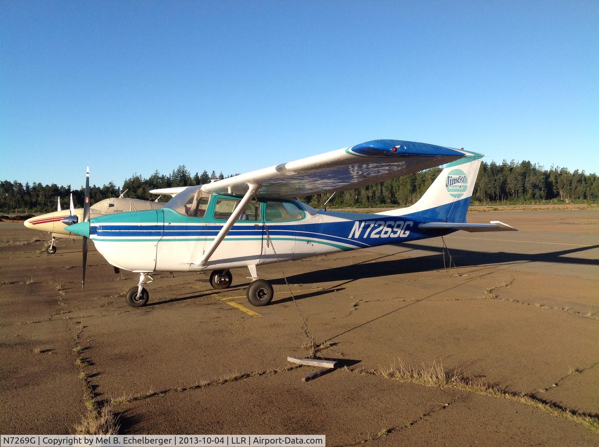 N7269G, 1970 Cessna 172K Skyhawk C/N 17258969, A nice morning in Little River California.
