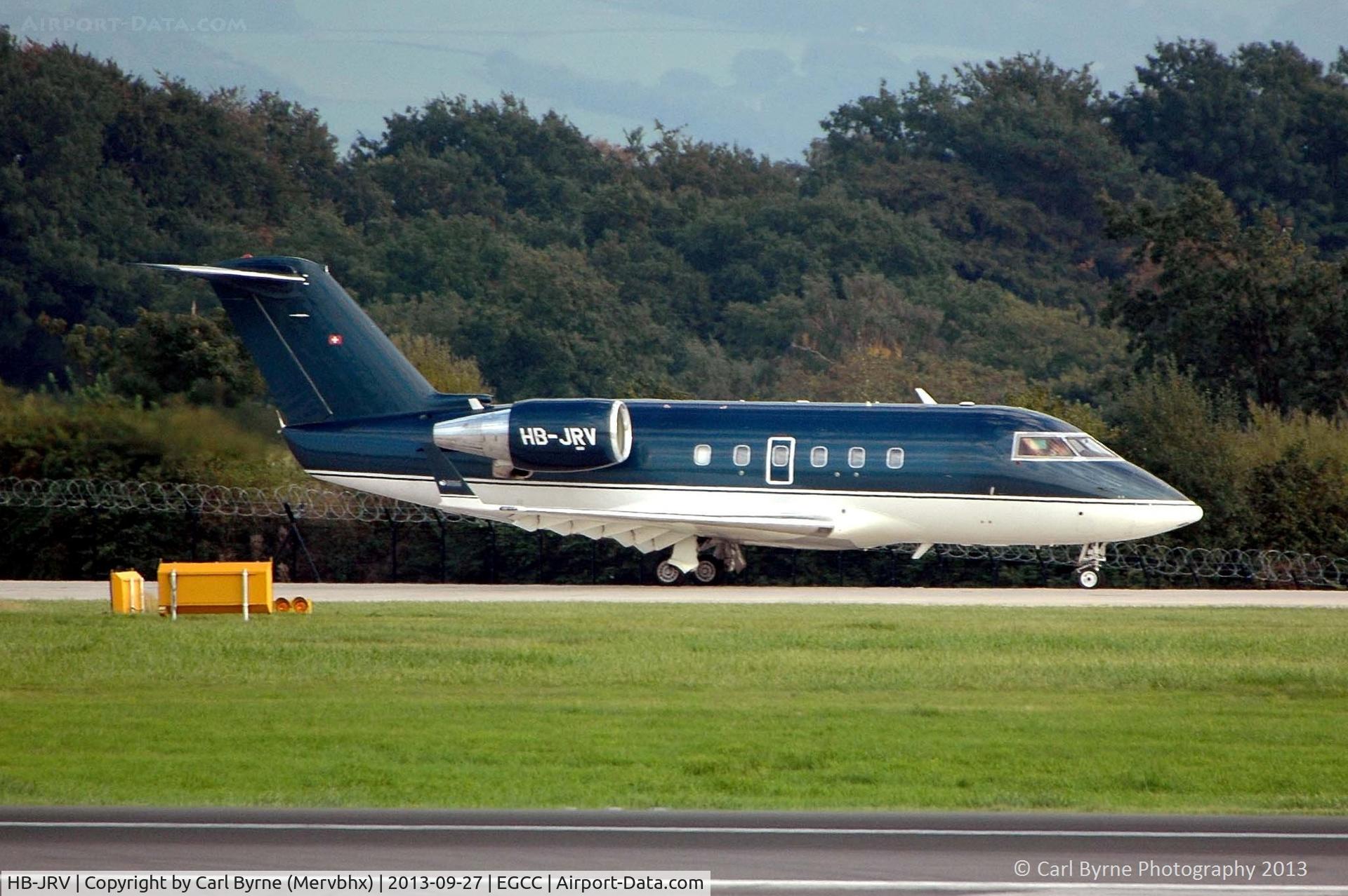 HB-JRV, 1988 Canadair Challenger 601-3A (CL-600-2B16) C/N 5035, Taken from the Runway Visitor Park.