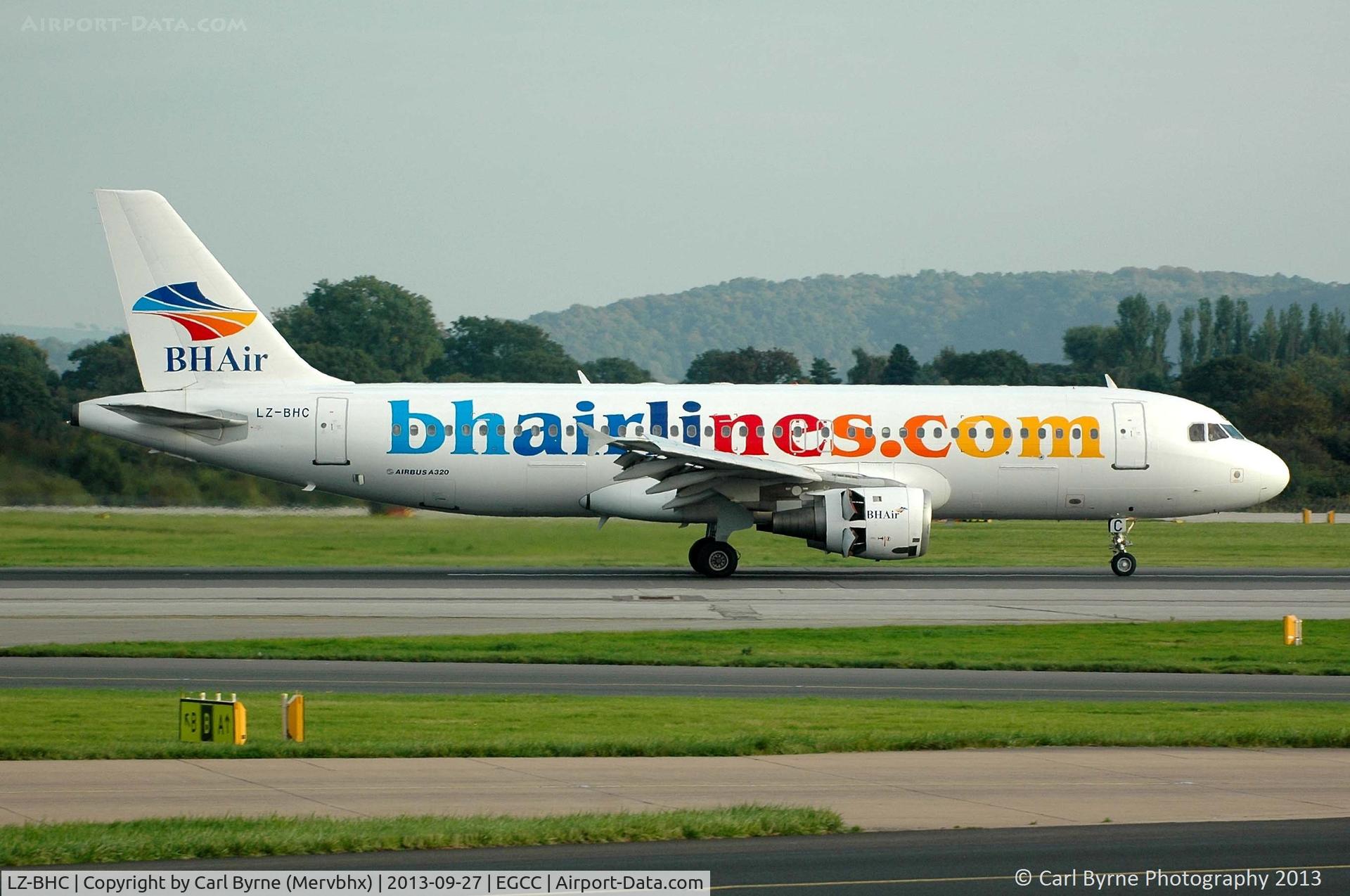 LZ-BHC, 1992 Airbus A320-212 C/N 349, Taken from the Runway Visitor Park.