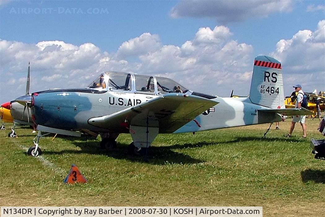 N134DR, 1956 Beech D-45 (T-34B) Mentor C/N BG-169, Beech T-34B Mentor [BG-169] Oshkosh-Wittman~N 30/07/2008