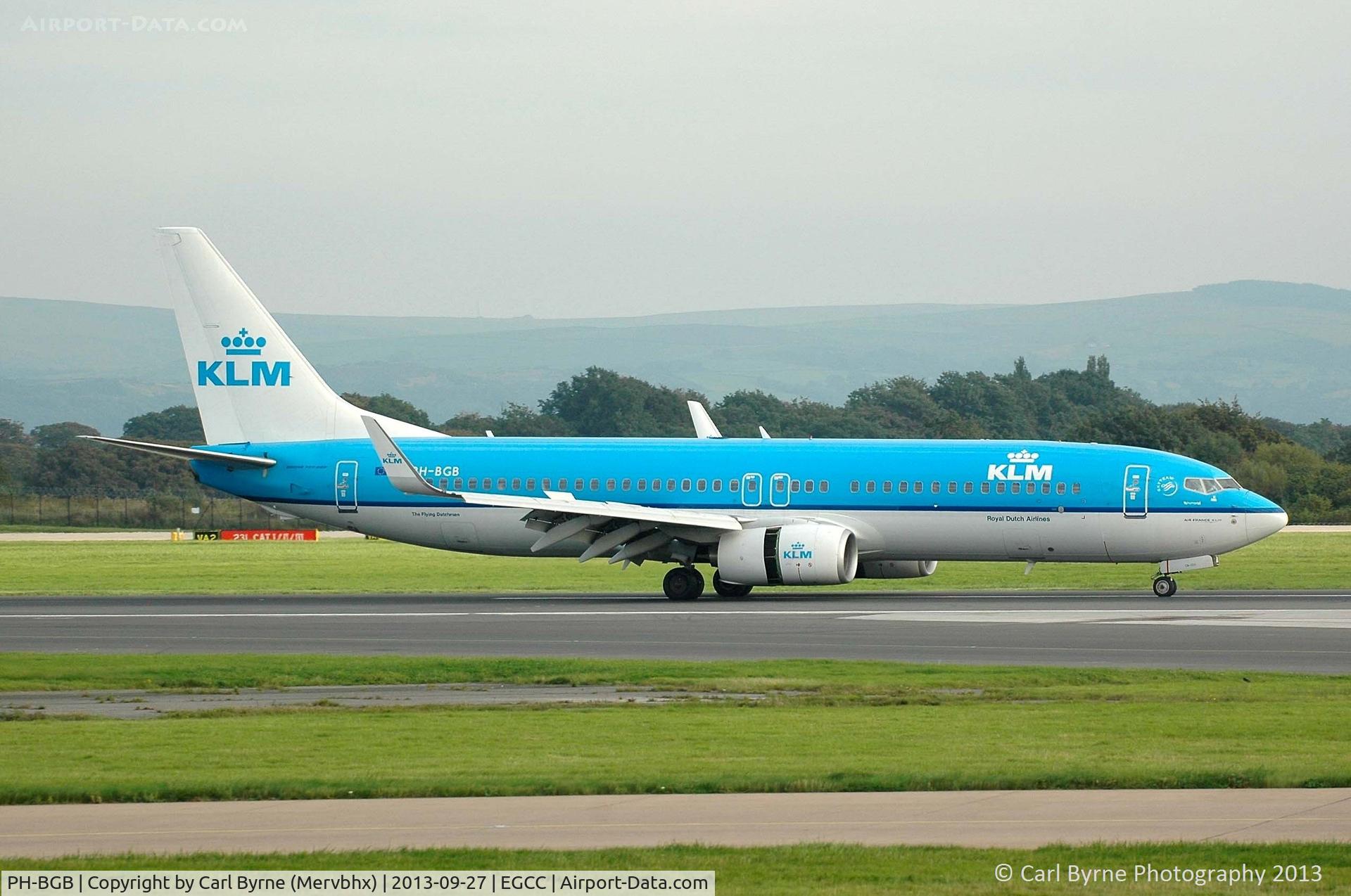 PH-BGB, 2008 Boeing 737-8K2 C/N 37594, Taken from the Runway Visitor Park.