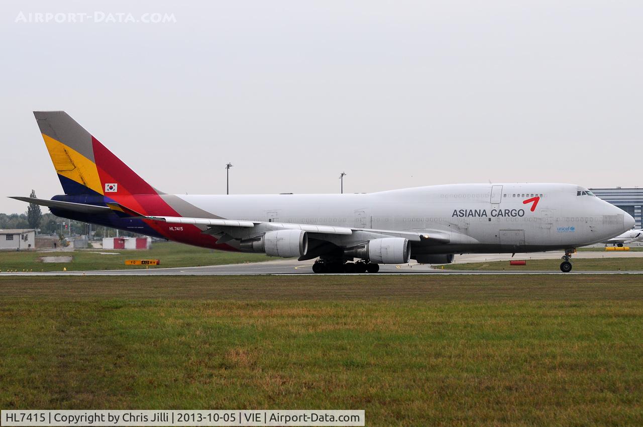 HL7415, 1993 Boeing 747-48EM(BDSF) C/N 25777, Asiana Airlines Cargo