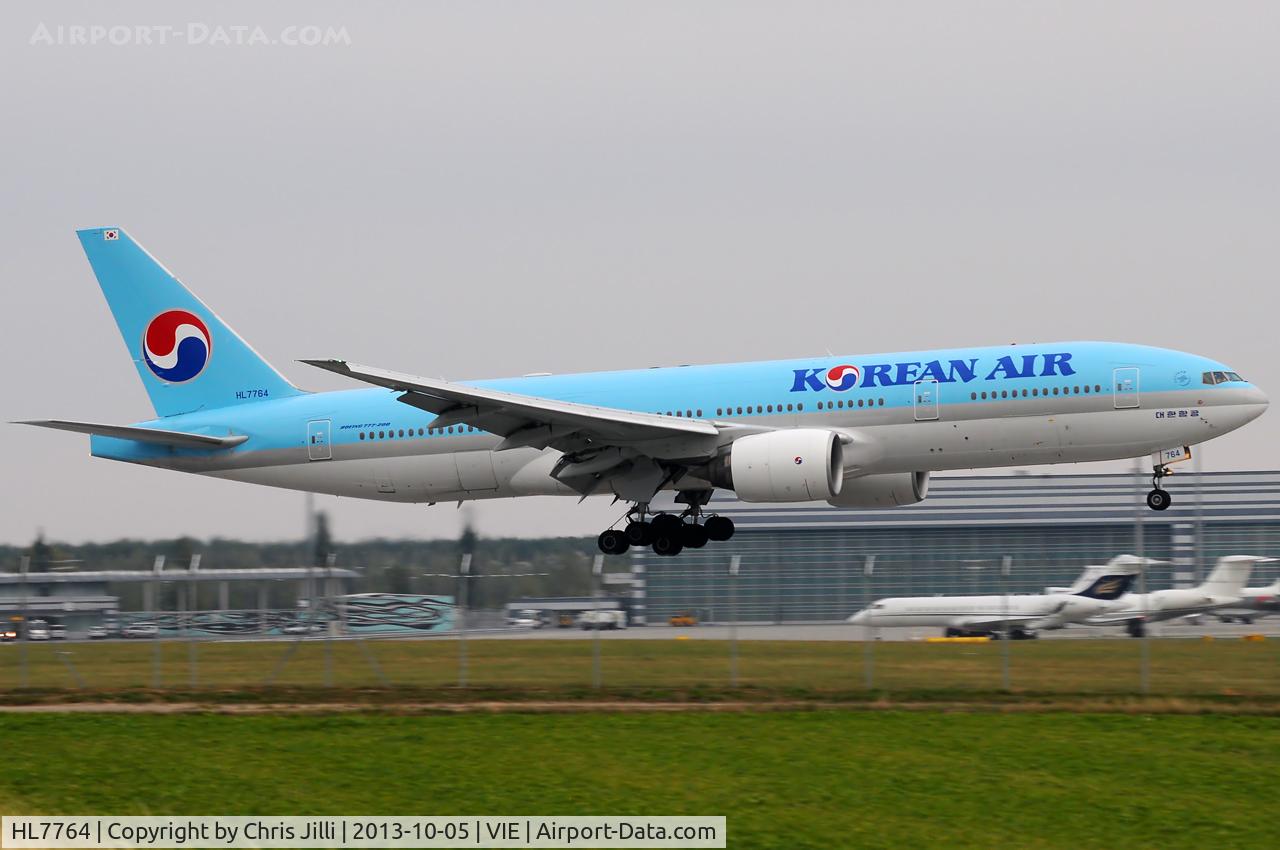 HL7764, 2007 Boeing 777-2B5/ER C/N 34214, Korean Air