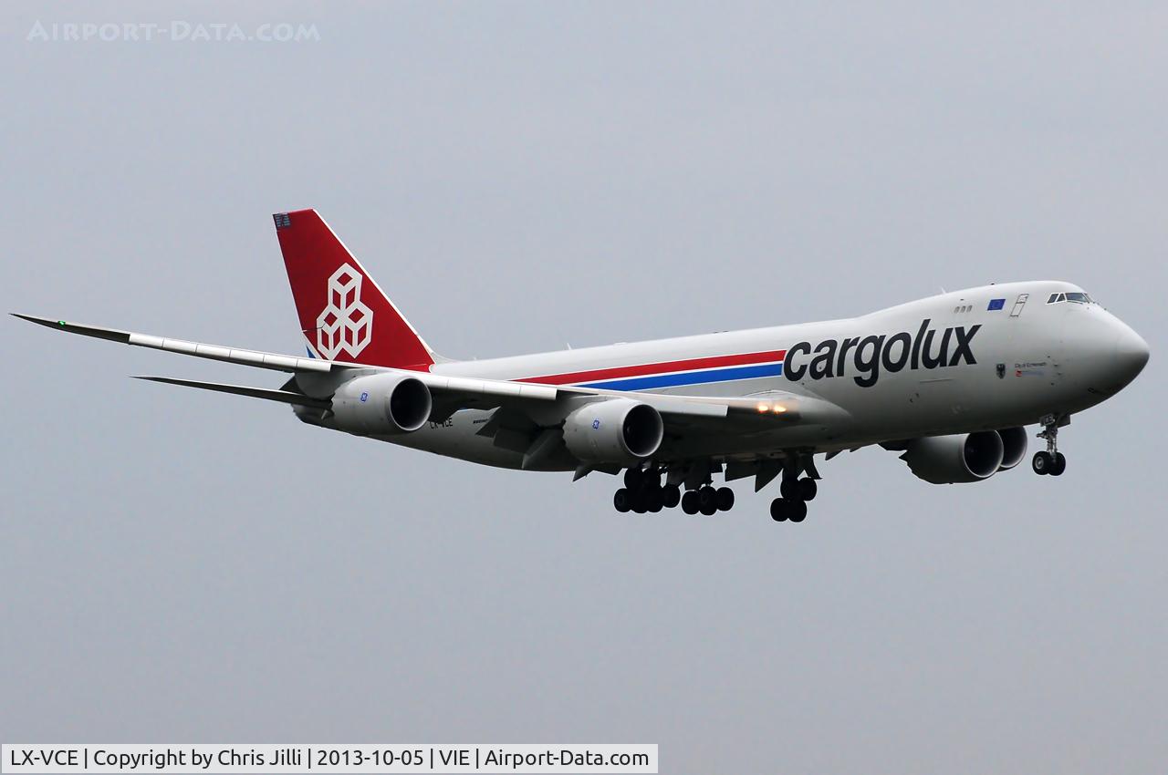 LX-VCE, 2012 Boeing 747-8R7F C/N 35810, Cargolux
