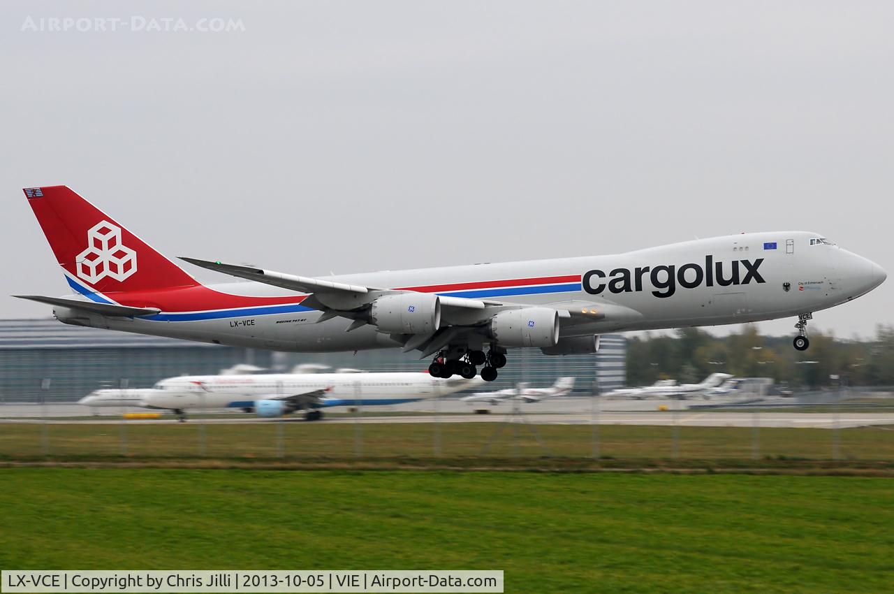LX-VCE, 2012 Boeing 747-8R7F C/N 35810, Cargolux