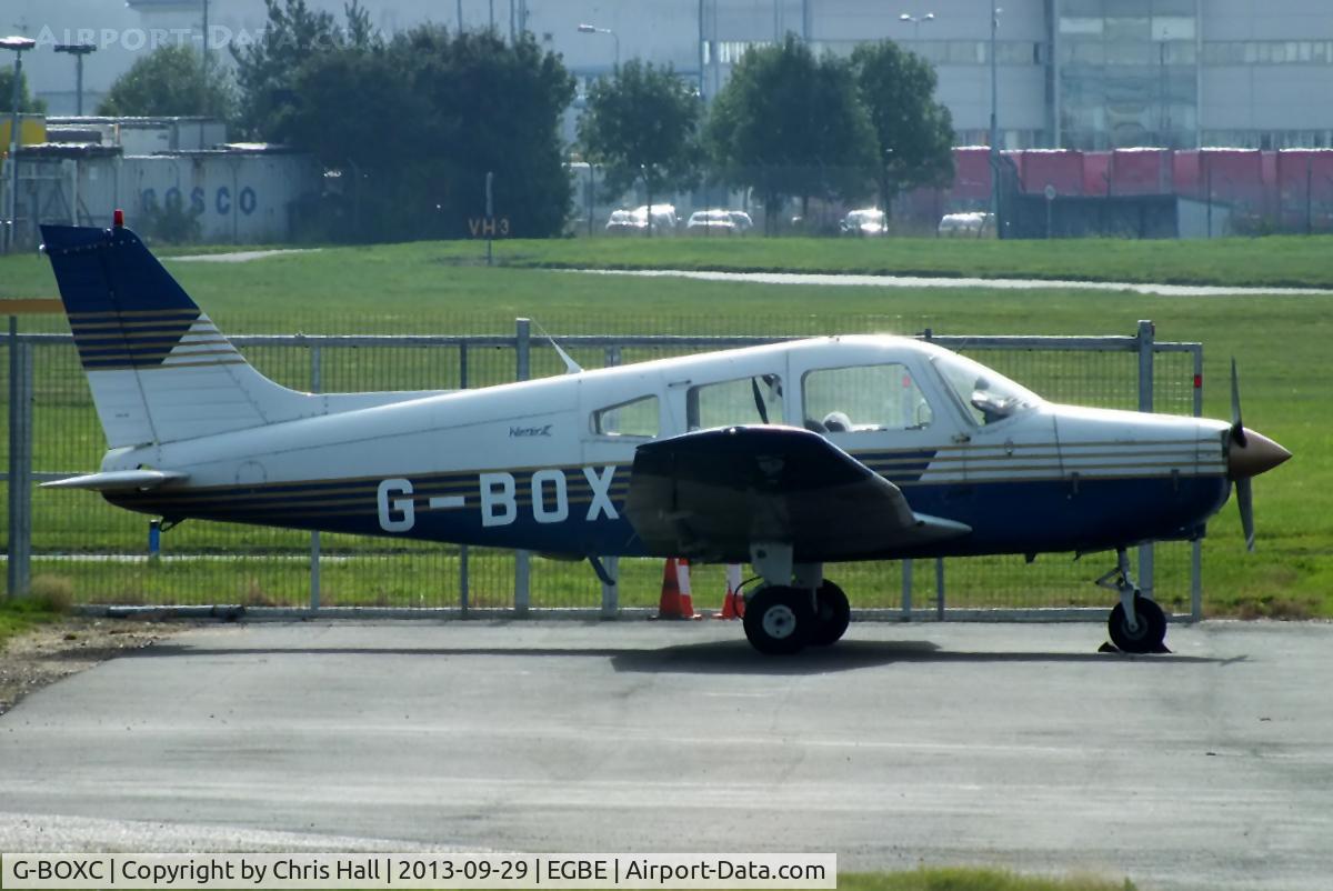 G-BOXC, 1988 Piper PA-28-161 C/N 2816063, Bravo Aviation