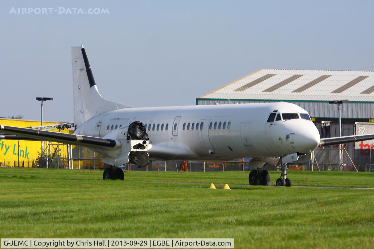 G-JEMC, 1990 British Aerospace ATP C/N 2032, in storage at Coventry