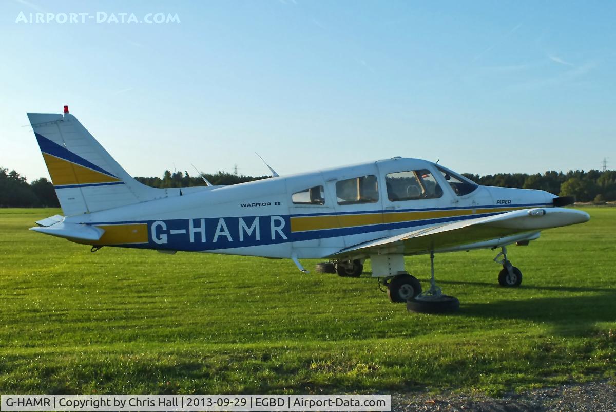 G-HAMR, 1984 Piper PA-28-161 C/N 28-8416077, Derby resident