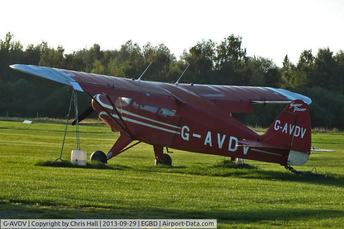 G-AVDV, 1956 Piper PA-22-150 Tri-Pacer C/N 22-3752, Derby resident