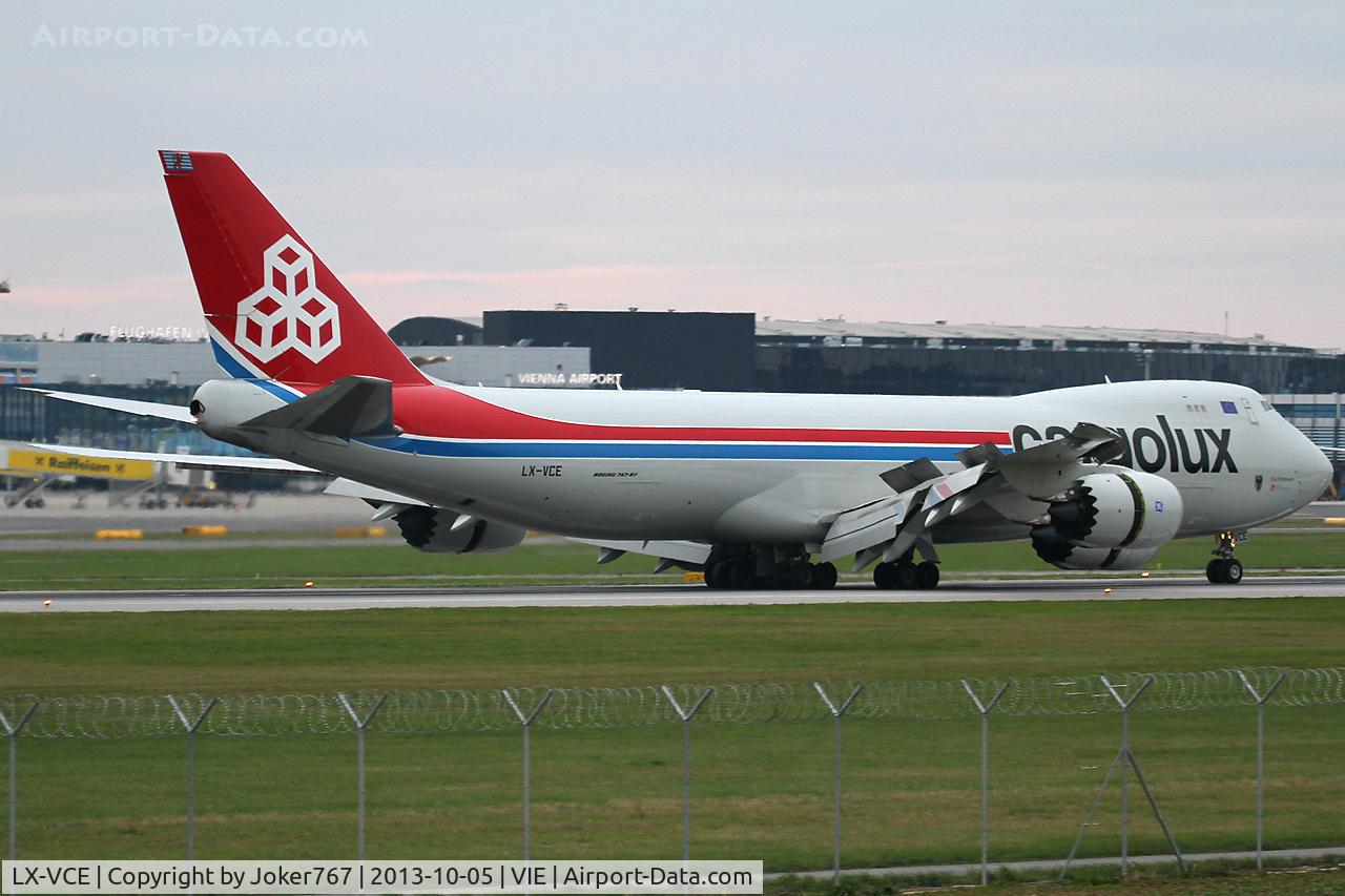 LX-VCE, 2012 Boeing 747-8R7F C/N 35810, Cargolux