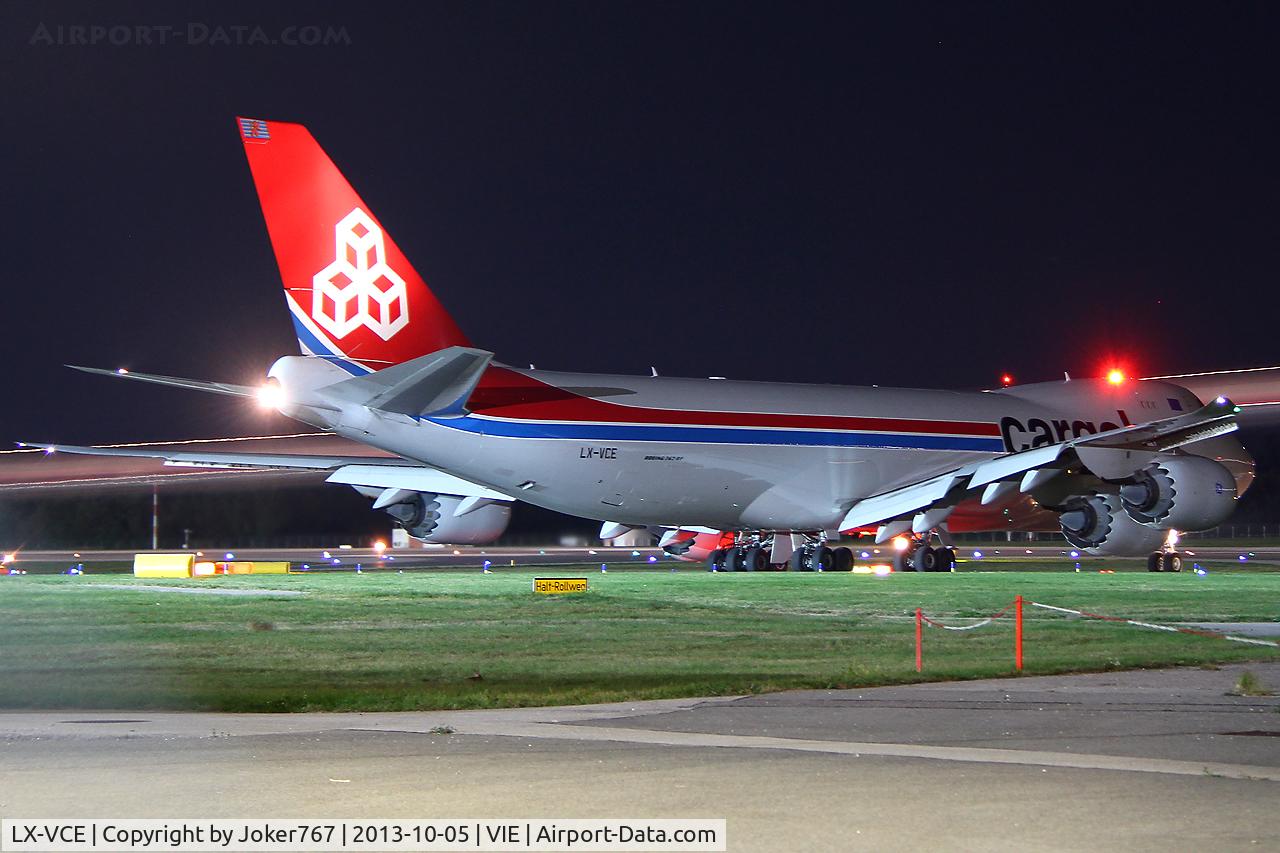 LX-VCE, 2012 Boeing 747-8R7F C/N 35810, Cargolux