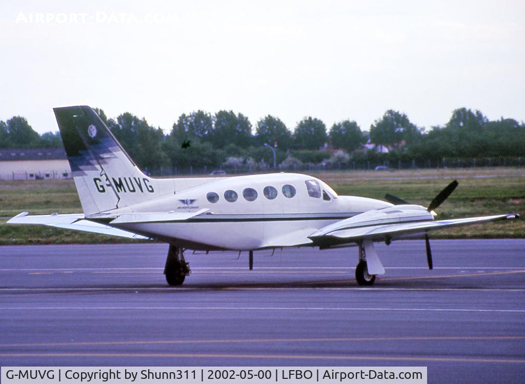G-MUVG, 1981 Cessna 421C Golden Eagle C/N 421C-1064, Parked at the General Aviation area...