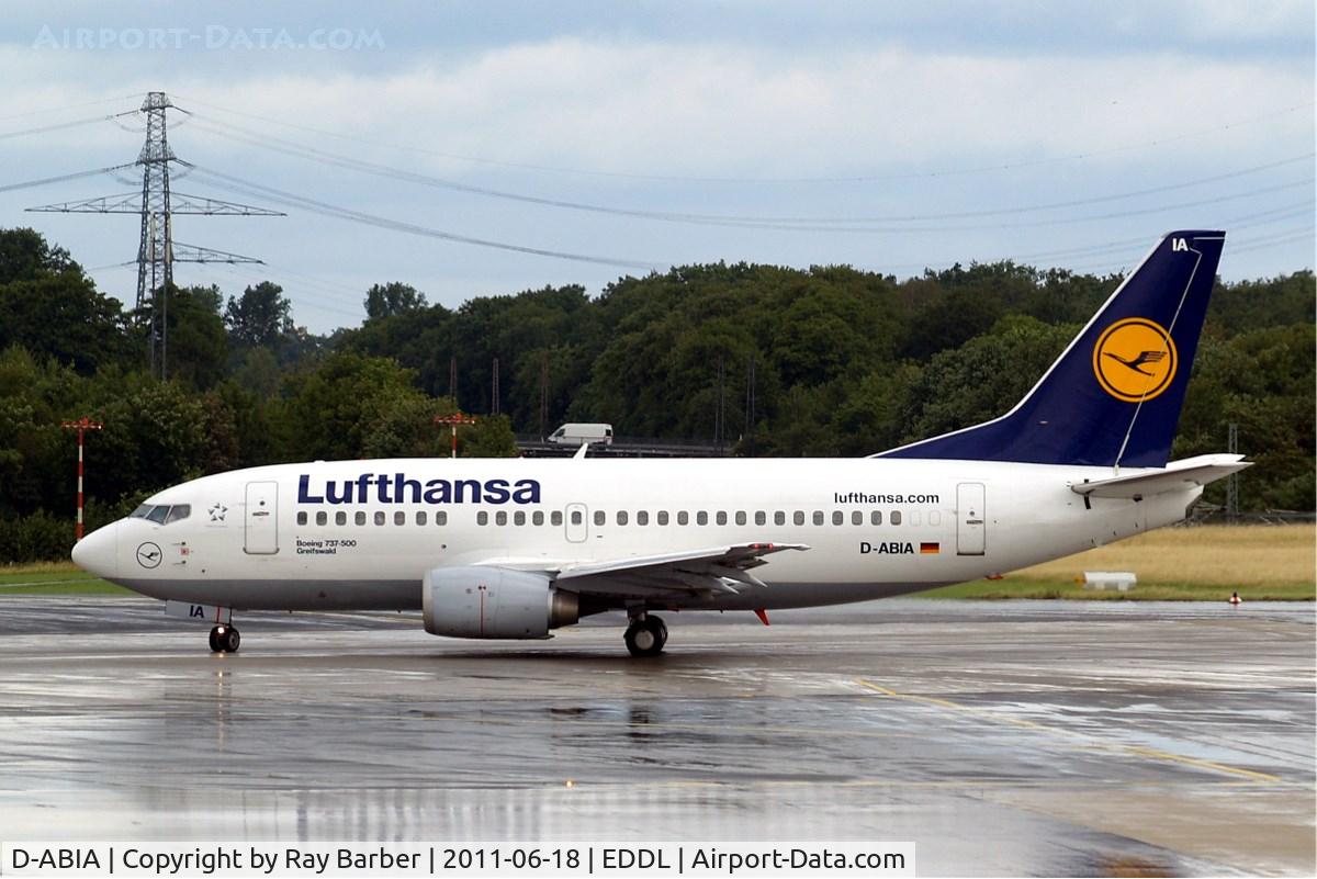 D-ABIA, 1990 Boeing 737-530 C/N 24815, Boeing 737-530 [24815] (Lufthansa) Dusseldorf~D 18/06/2011