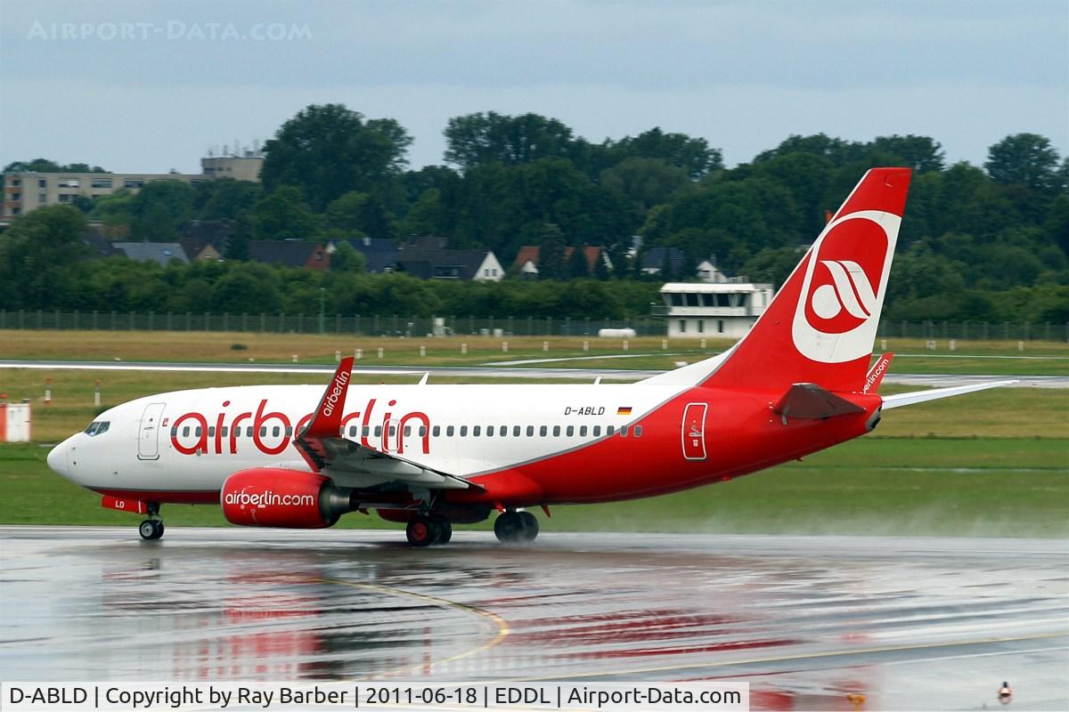 D-ABLD, 2008 Boeing 737-76J C/N 36117, Boeing 737-76J [36117] (Air Berlin) Dusseldorf~D 18/06/2011