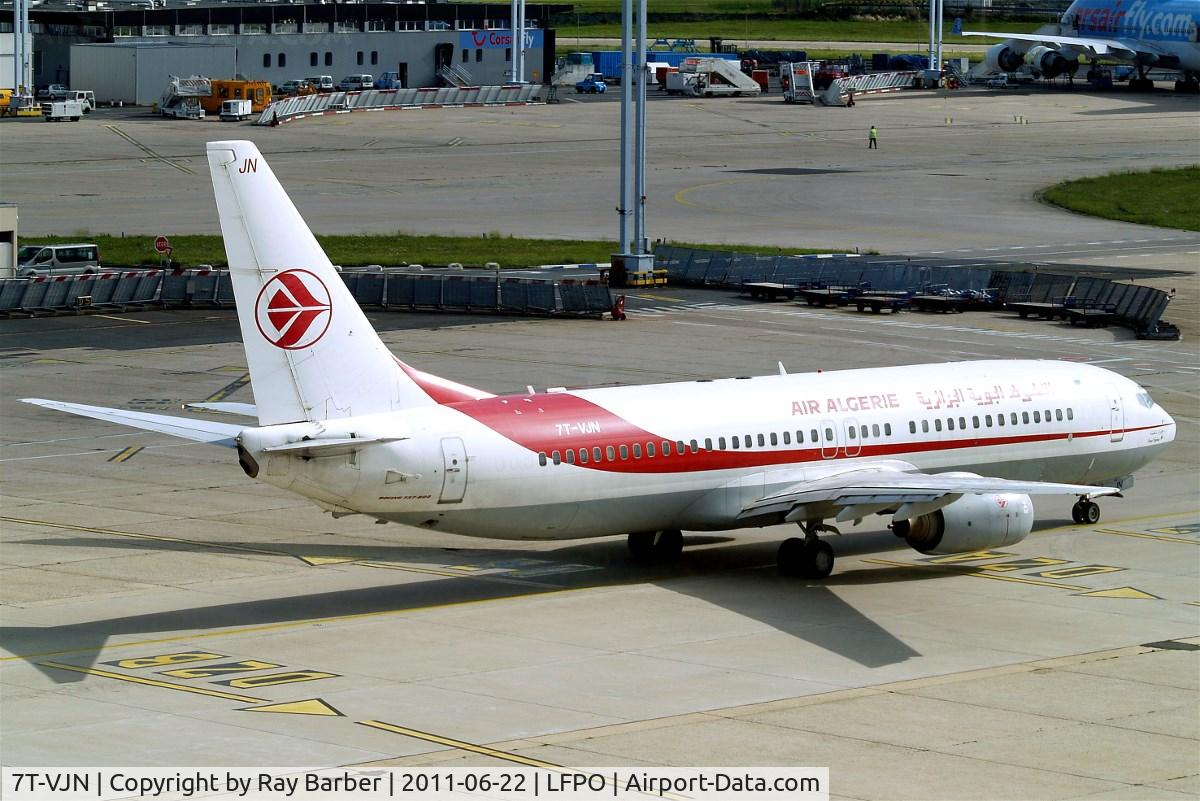 7T-VJN, 2001 Boeing 737-8D6 C/N 30206, Boeing 737-8D6 [30206] (Air Algerie) Paris-Orly~F 22/06/2011