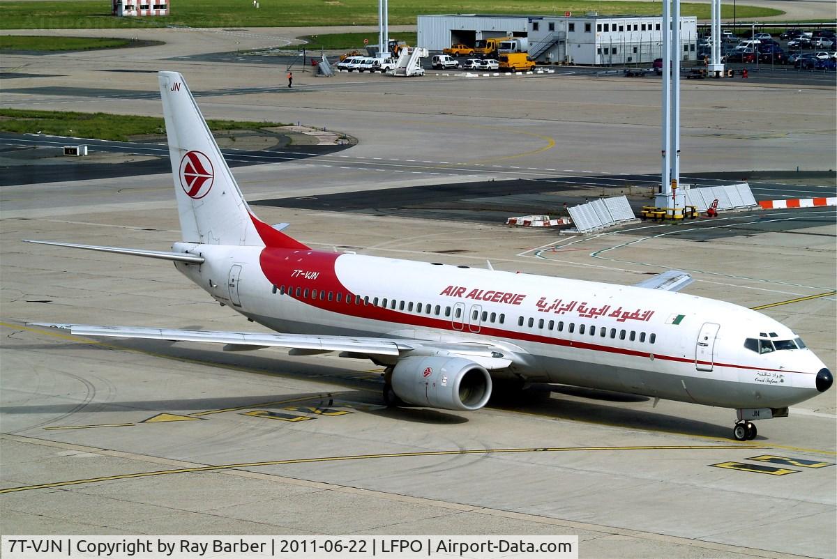 7T-VJN, 2001 Boeing 737-8D6 C/N 30206, Boeing 737-8D6 [30206] (Air Algerie) Paris-Orly~F 22/06/2011