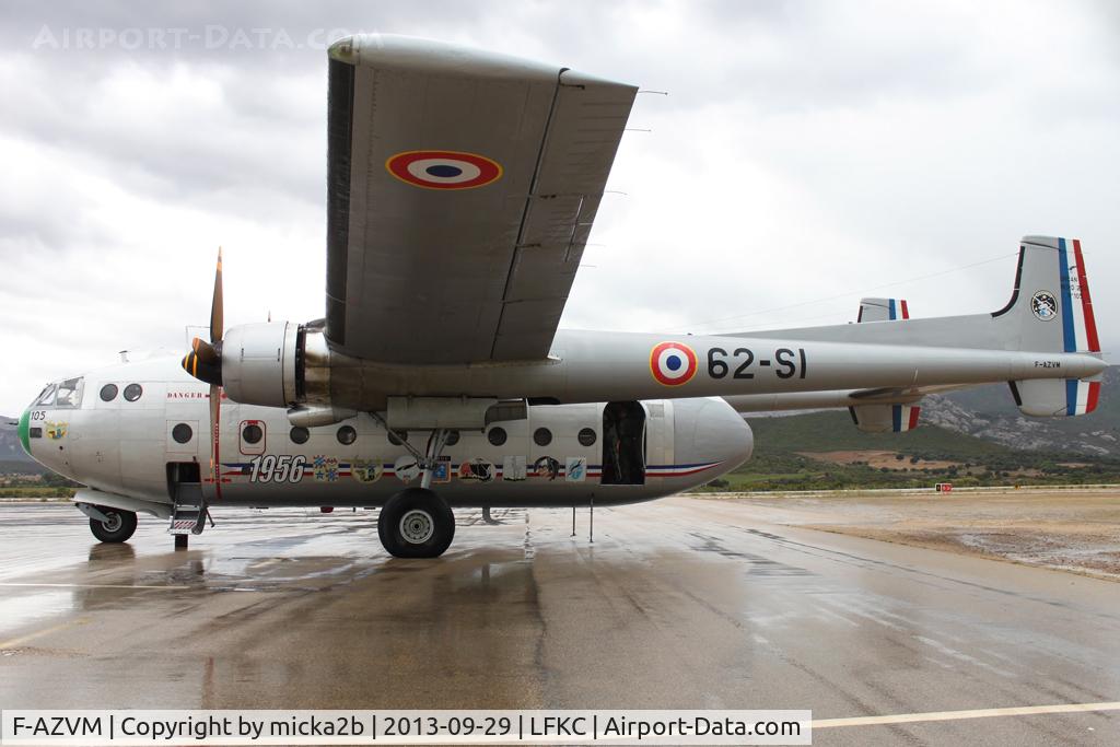 F-AZVM, 1956 Nord N-2501F Noratlas C/N 105, Parked