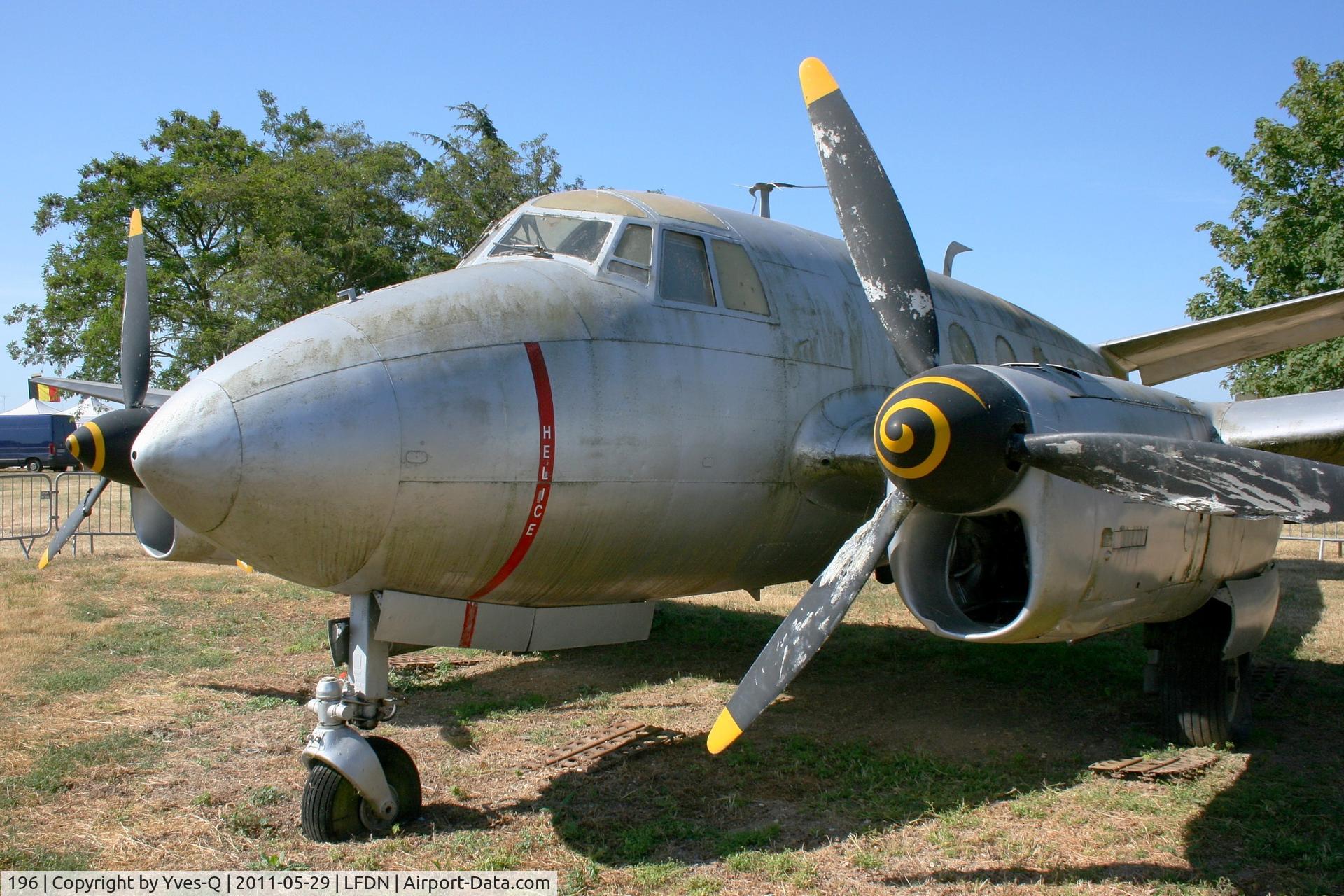 196, Dassault MD-312 Flamant C/N 196, Dassault MD-312 Flamant, Rochefort-St Agnant AB 721 (LFDN-RCO)