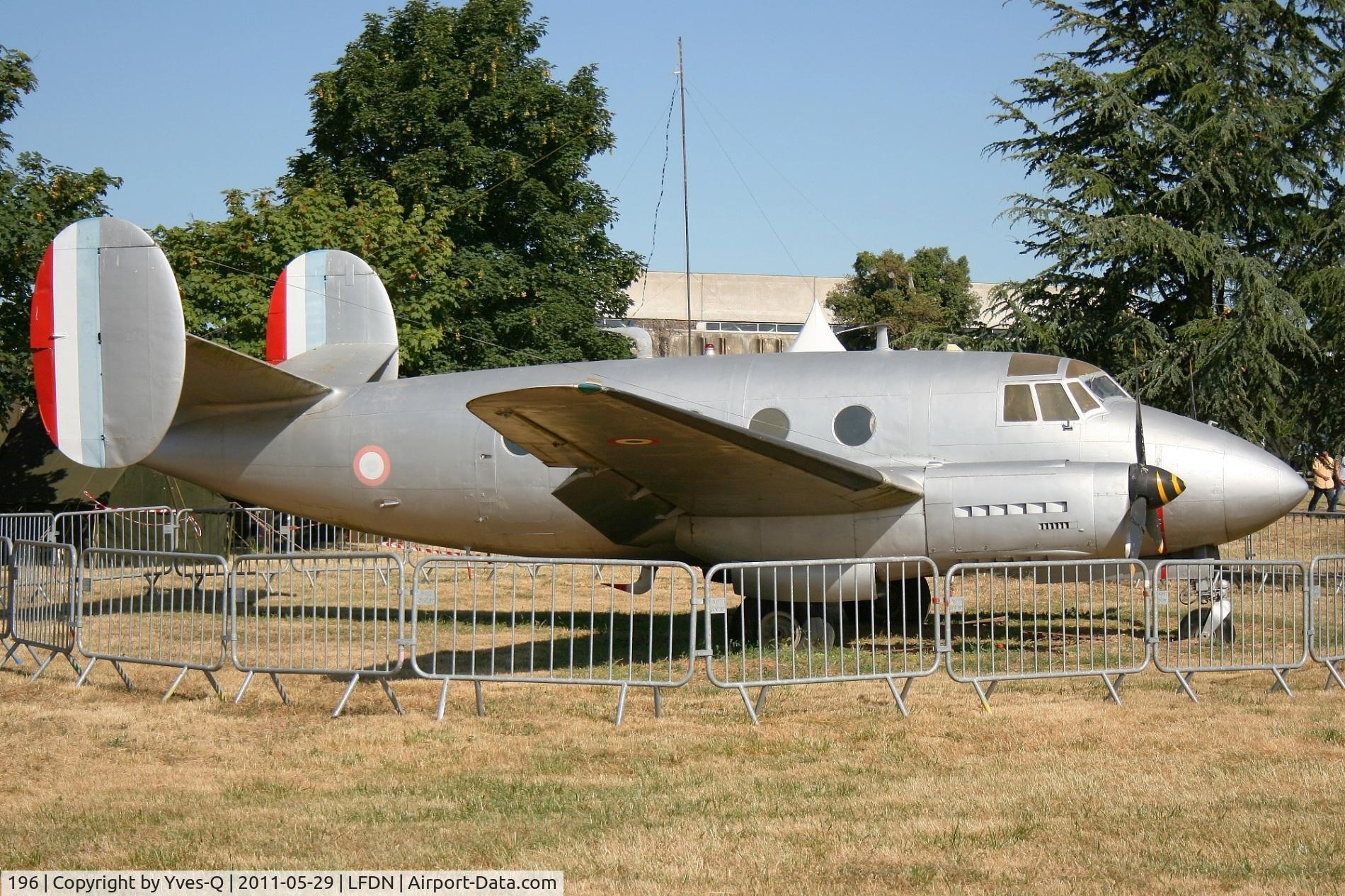 196, Dassault MD-312 Flamant C/N 196, Dassault MD-312 Flamant, Rochefort-St Agnant AB 721 (LFDN-RCO)