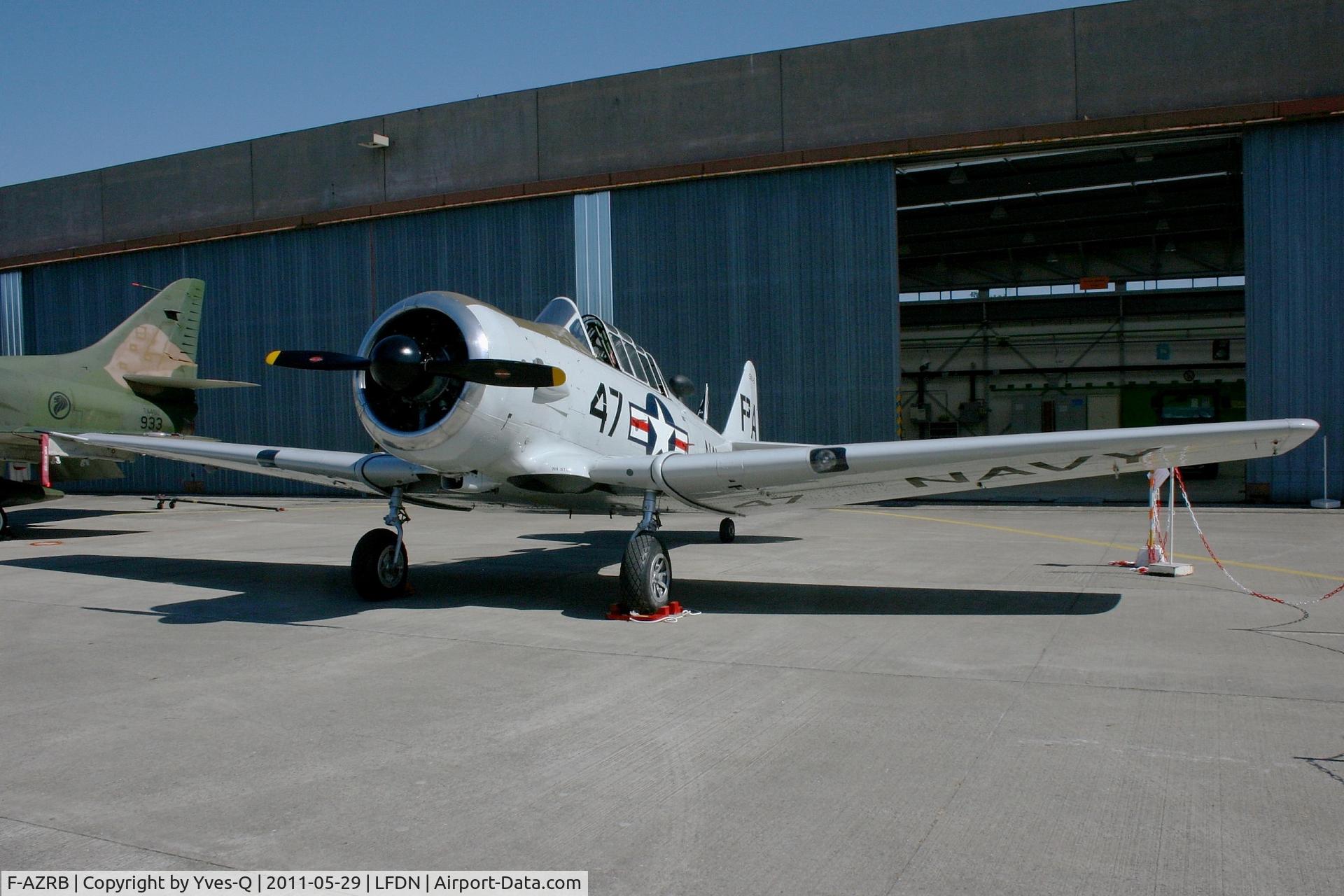 F-AZRB, North American SNJ-5 Texan Texan C/N 88-17955, North American SNJ-5 Texan, Rochefort-St Agnant AB 721 (LFDN-RCO)