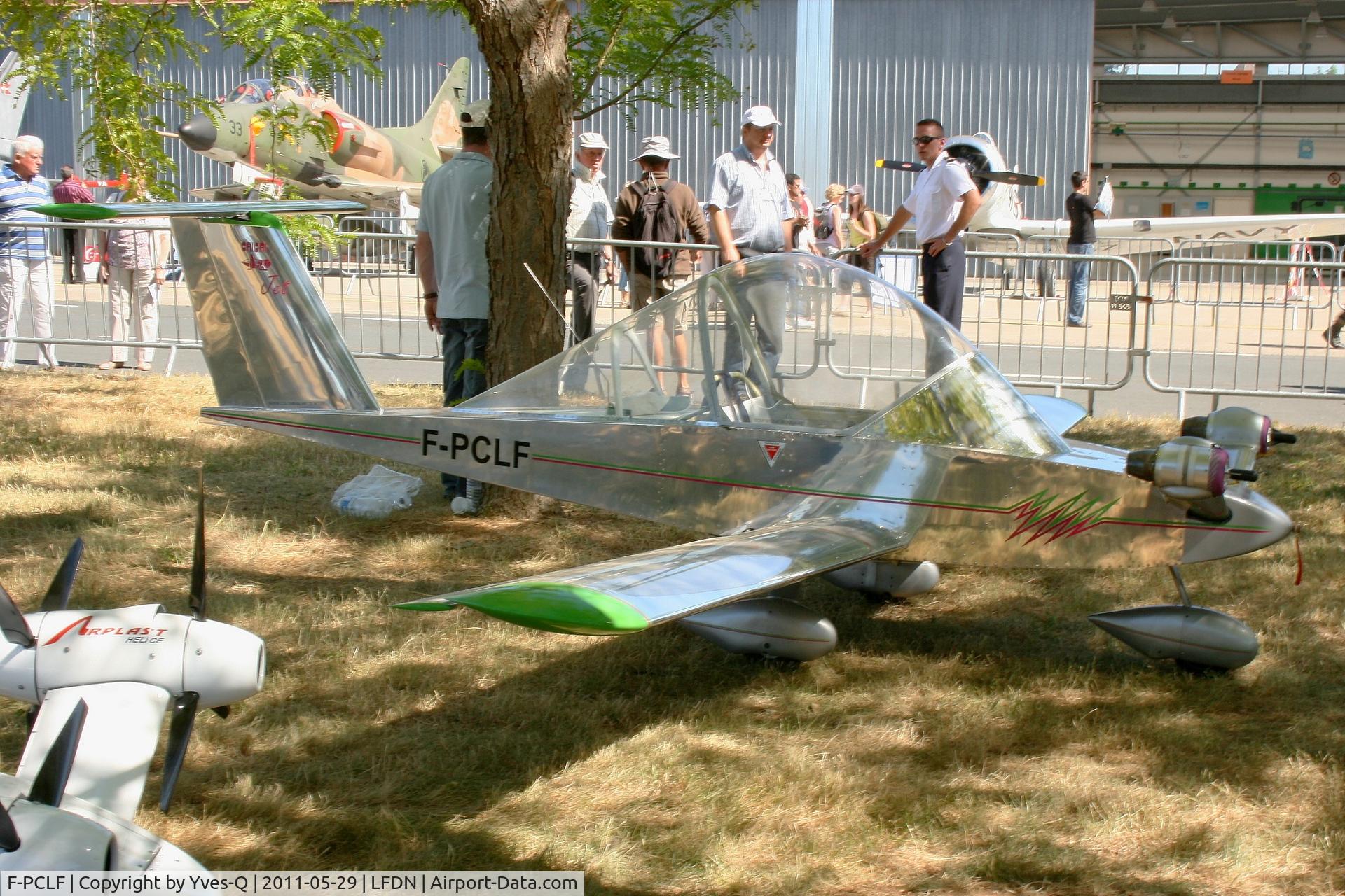 F-PCLF, 1996 Colomban MC-15 Cri-Cri (Cricket) C/N 533, Colomban MC-15, Rochefort-St Agnant AB 721 (LFDN-RCO). The world's smallest twin-engined aircraft.