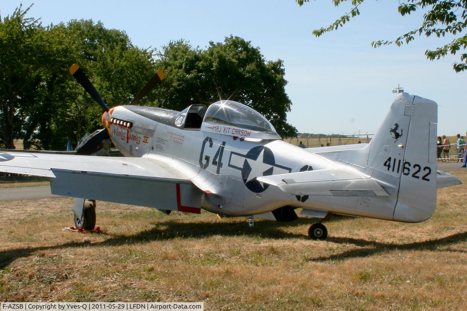 F-AZSB, 1944 North American P-51D Mustang C/N 122-40967, North American P-51D Mustang, Rochefort-St Agnant AB 721 (LFDN-RCO)