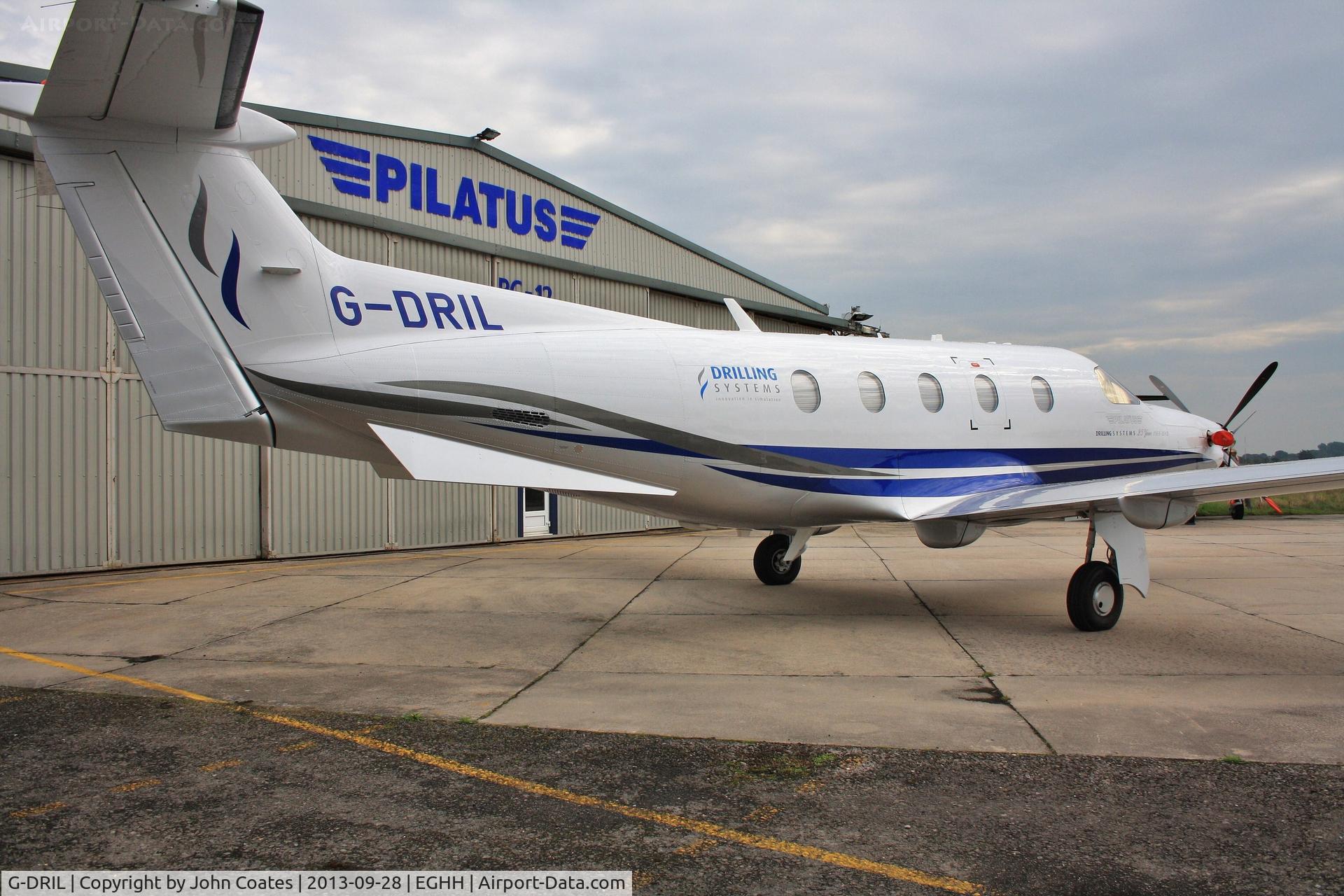 G-DRIL, 2013 Pilatus PC-12/47E C/N 1422, New resident at BOH