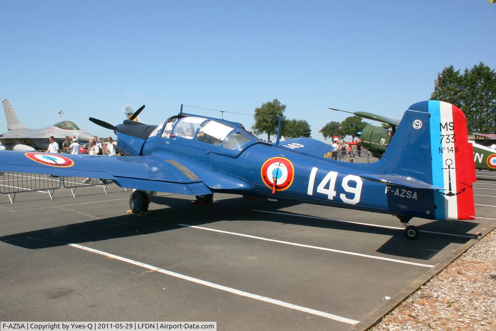 F-AZSA, Morane-Saulnier MS-733 Alcyon C/N 149, Morane-Saulnier MS-733 Alcyon, Rochefort-St Agnant AB 721 (LFDN-RCO)