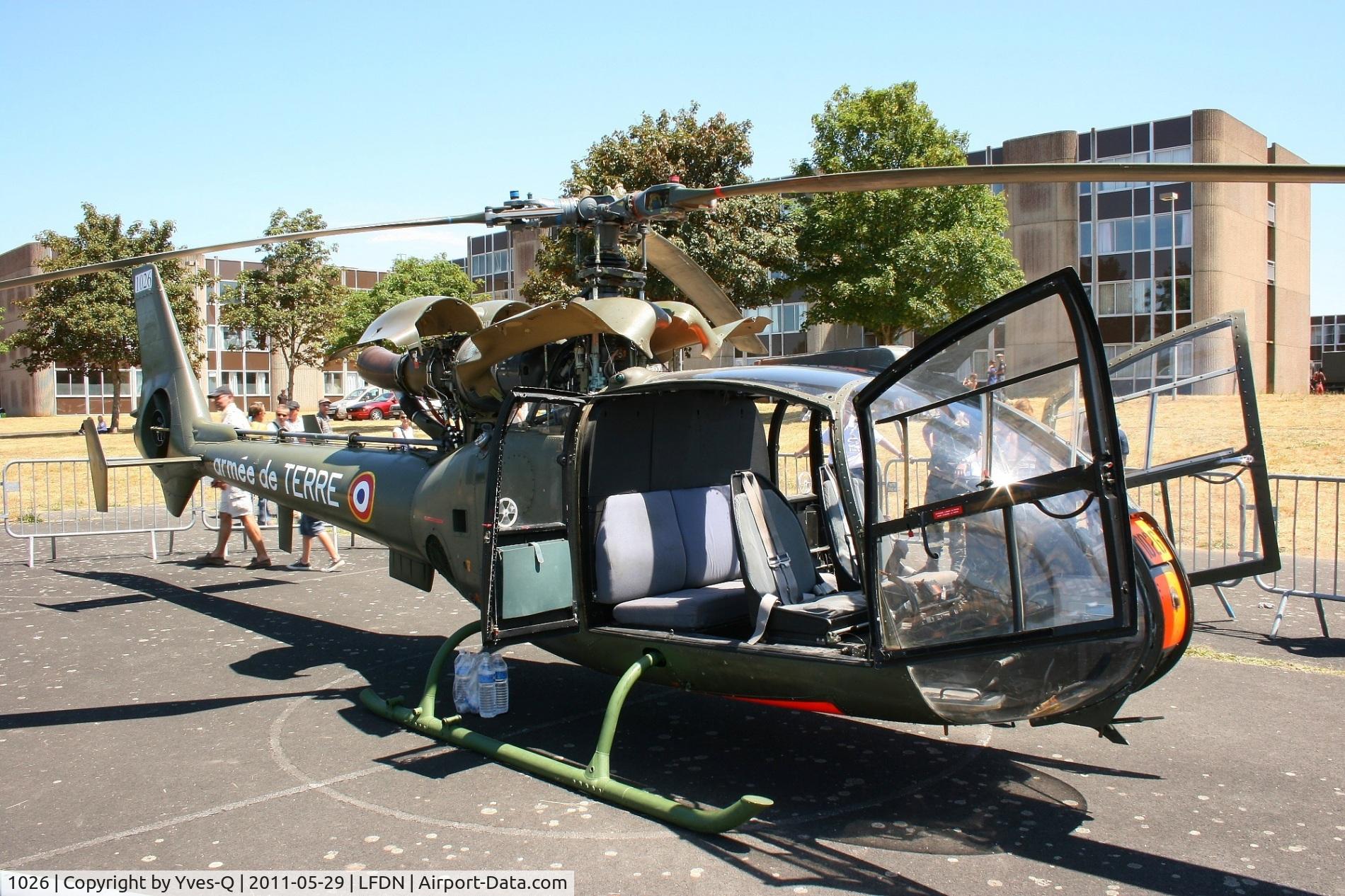 1026, Aérospatiale SA-341F Gazelle C/N 1026, Aérospatiale SA-341F Gazelle, Rochefort-St Agnant AB 721 (LFDN-RCO)