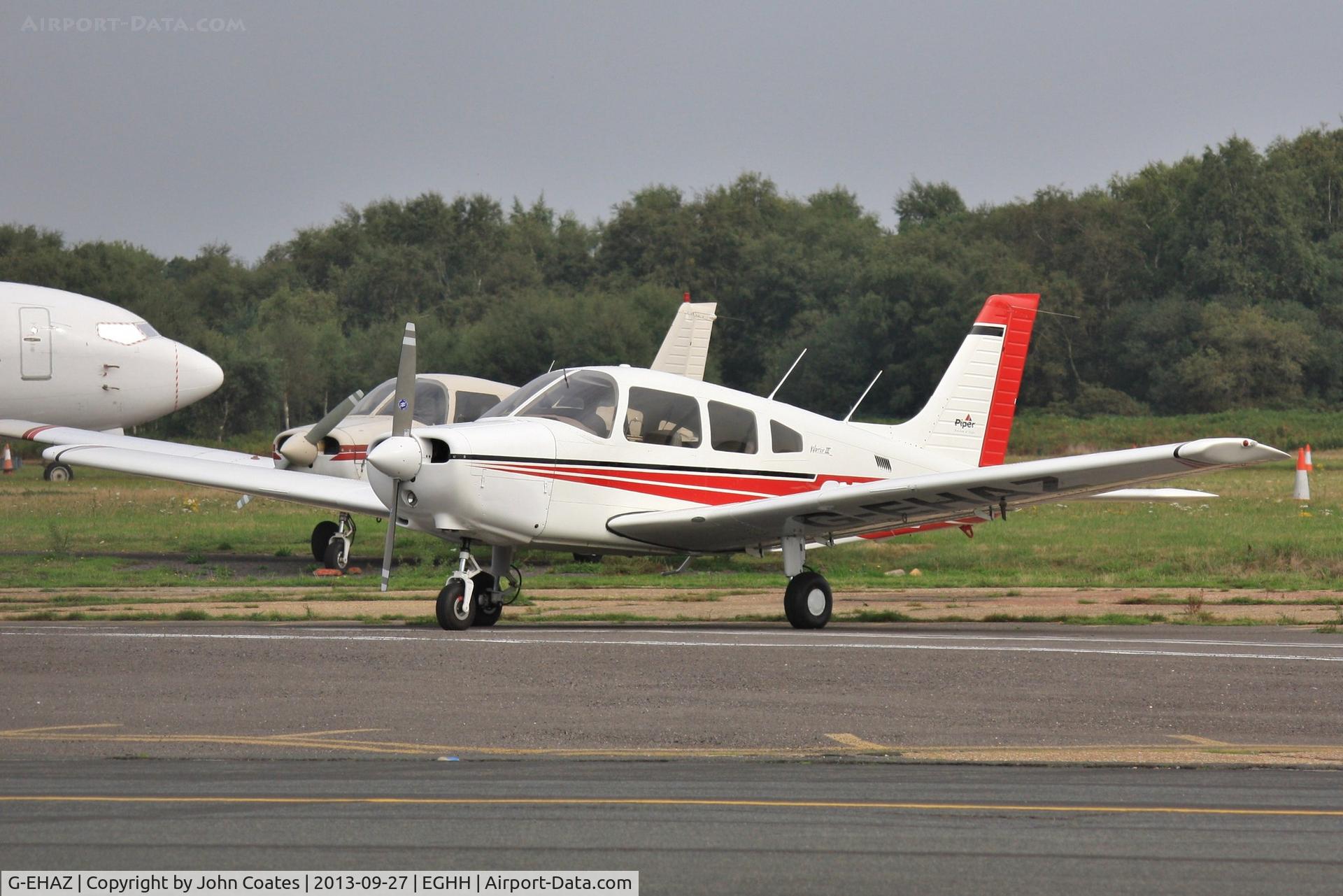 G-EHAZ, 2002 Piper PA-28-161 Warrior III C/N 2842168, Visitor at ATNth
