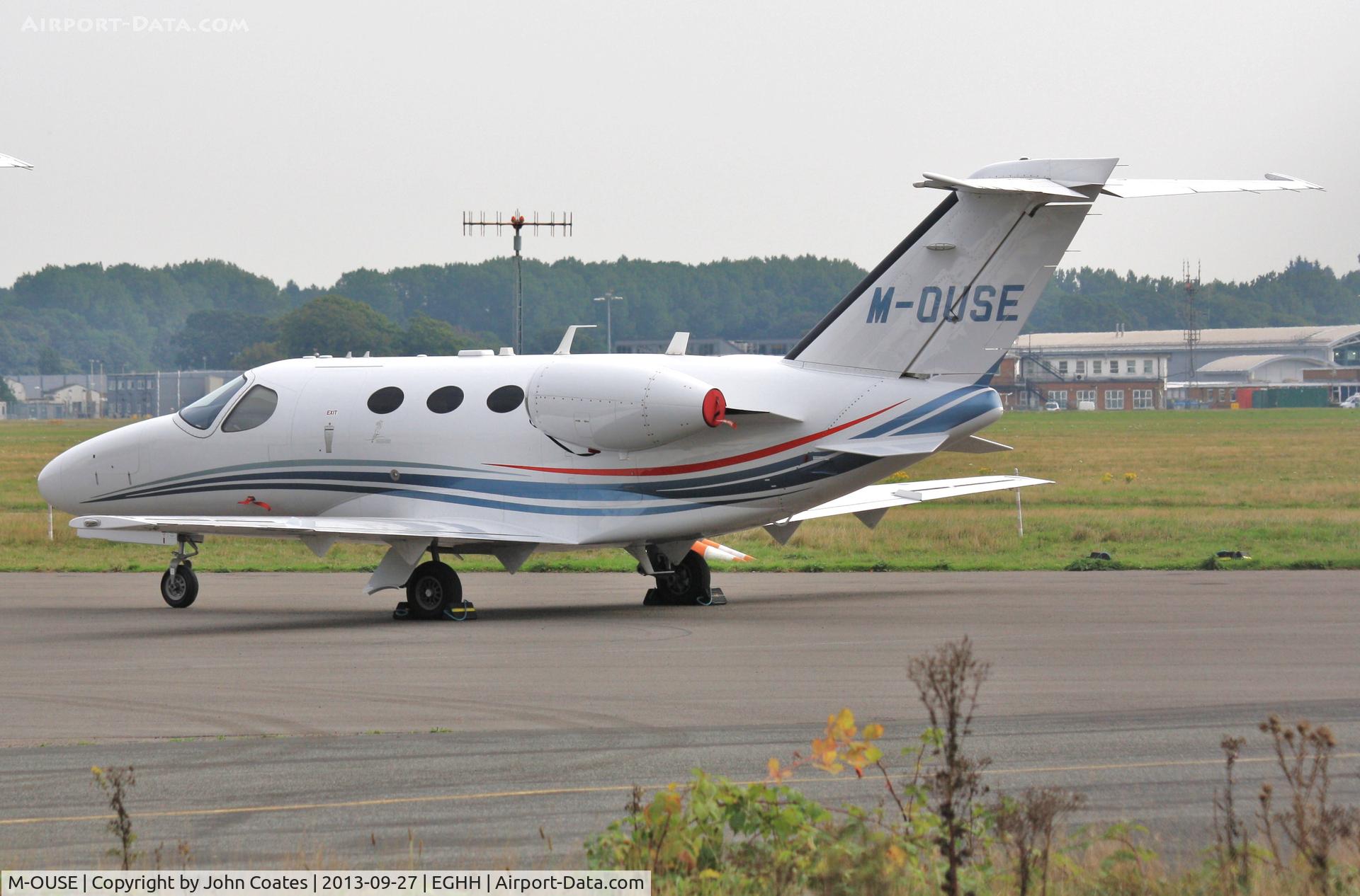 M-OUSE, 2012 Cessna 510 Citation Mustang Citation Mustang C/N 510-0340, Visitor to CSE