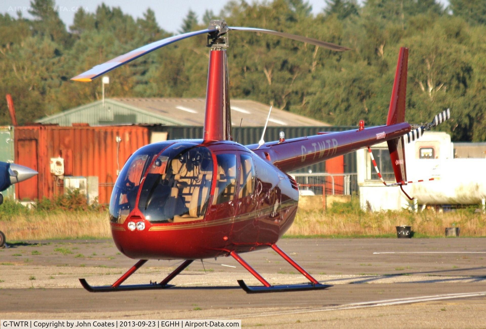 G-TWTR, 2010 Robinson R44 Raven II C/N 13003, Visiting BHL