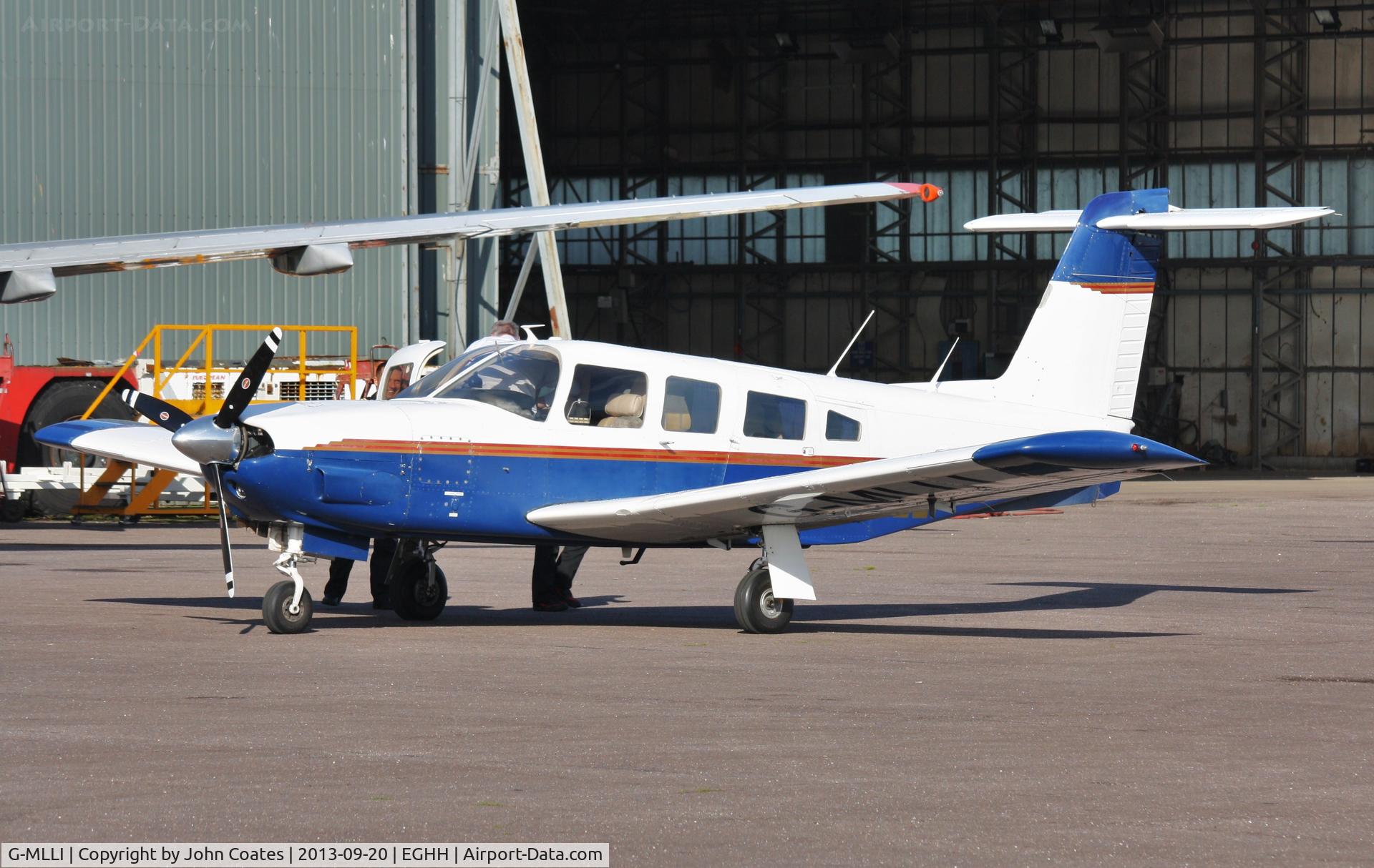 G-MLLI, 1978 Piper PA-32RT-300 Lance II C/N 32R-7885098, Crew ferry for OSRA arrives at European