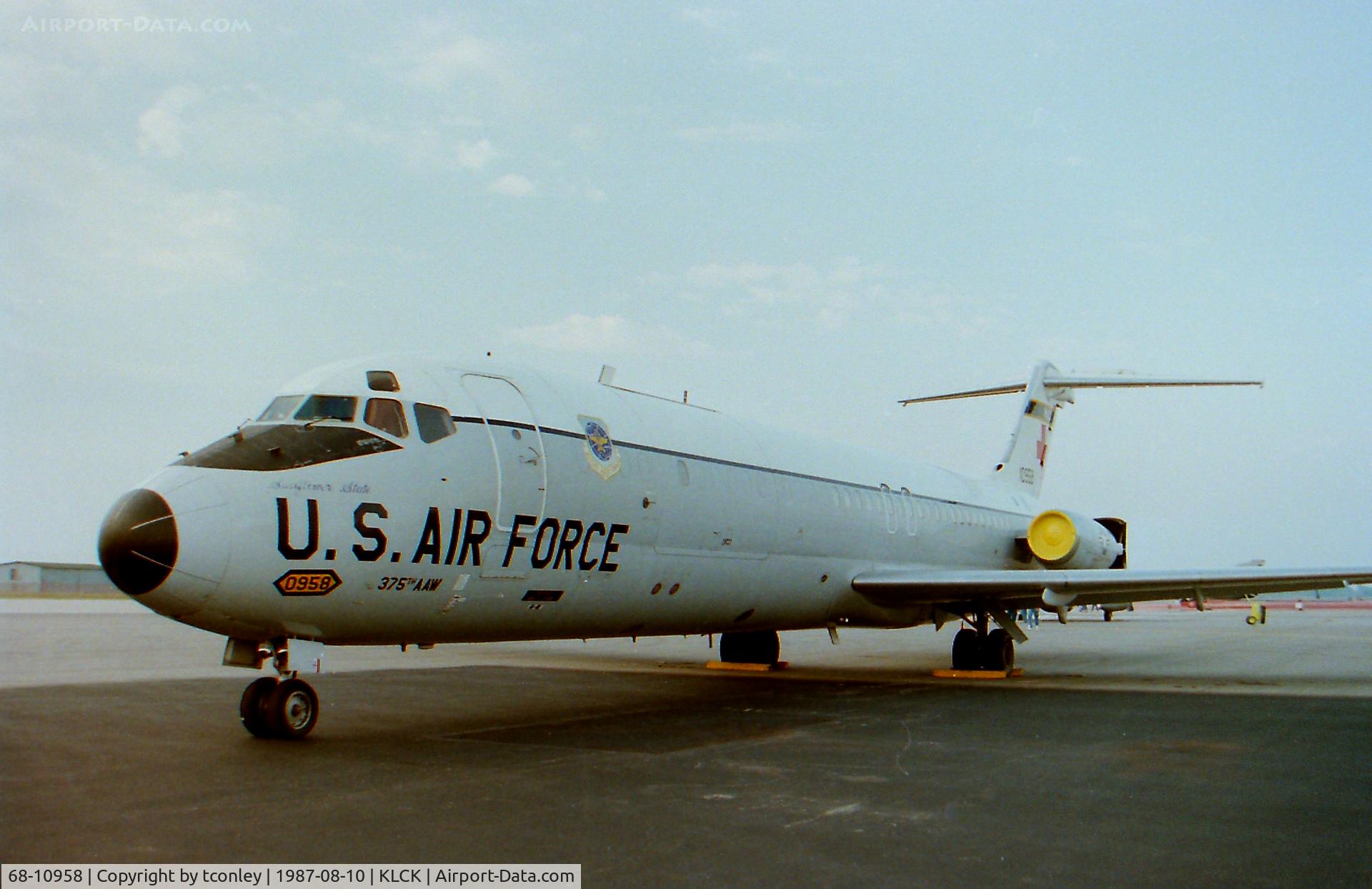68-10958, 1968 McDonnell Douglas C-9A Nightingale C/N 47366, McDonnell Douglas C-9A Nightingale 68-10958 (c/n 47366) to AMARC as CN0005 Aug 25, 2003. Still on AMARC inventory Jan 15, 2008 @ RANGB Airshow Aug 1987