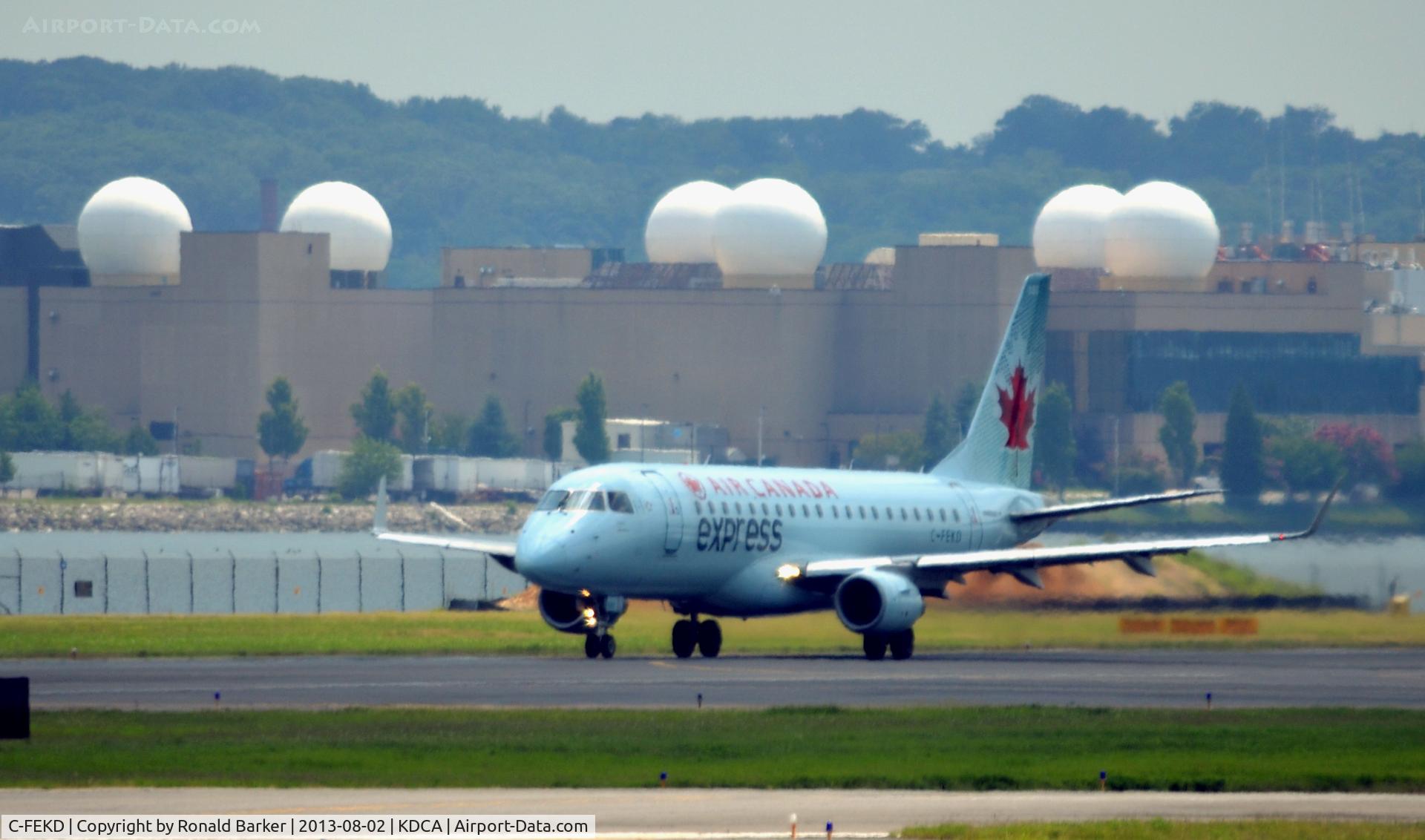 C-FEKD, 2005 Embraer 175SU (ERJ-170-200SU) C/N 17000101, Takeoff DCA