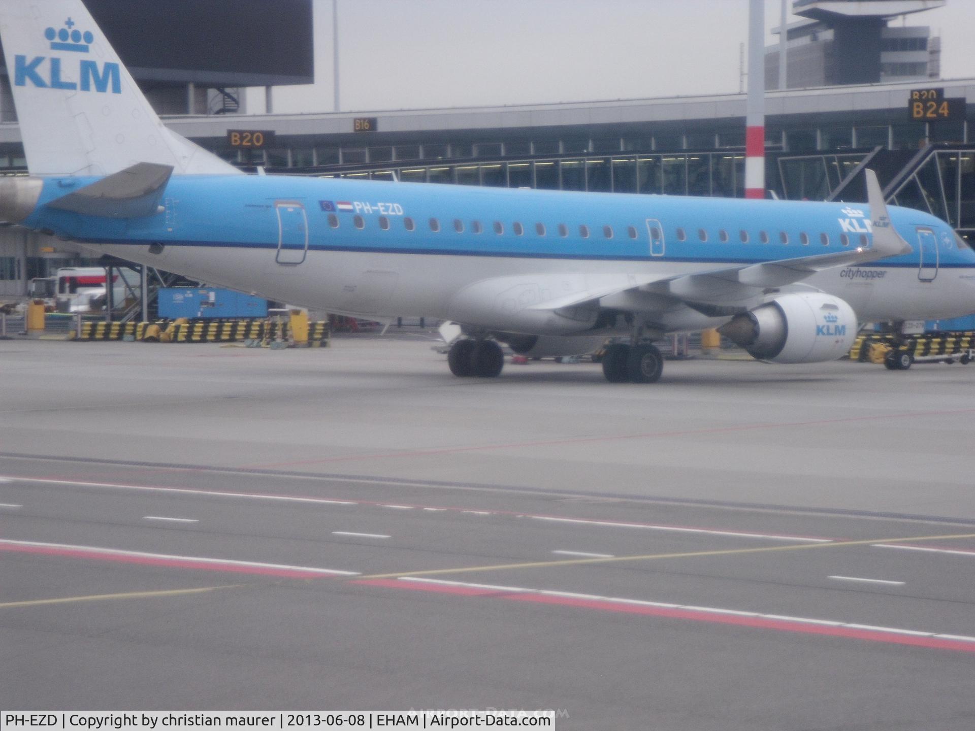 PH-EZD, 2009 Embraer 190LR (ERJ-190-100LR) C/N 19000279, ERJ-190