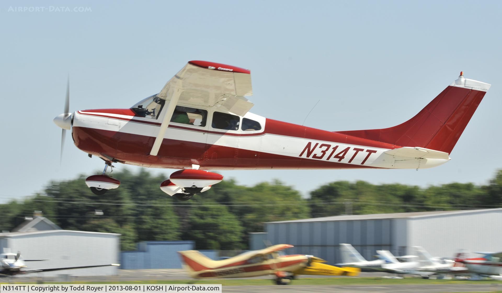 N314TT, 1961 Cessna 182D Skylane C/N 18253457, Airventure 2013