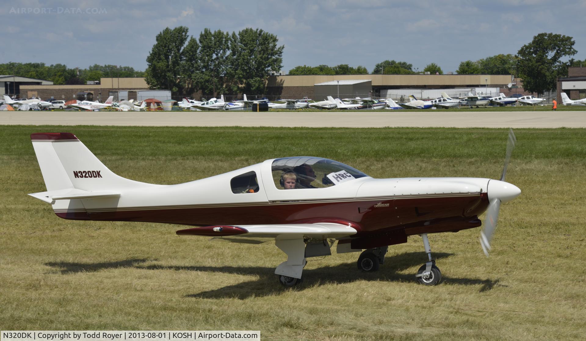 N320DK, 2003 Lancair 320 C/N 363-320-SFB, Airventure 2013