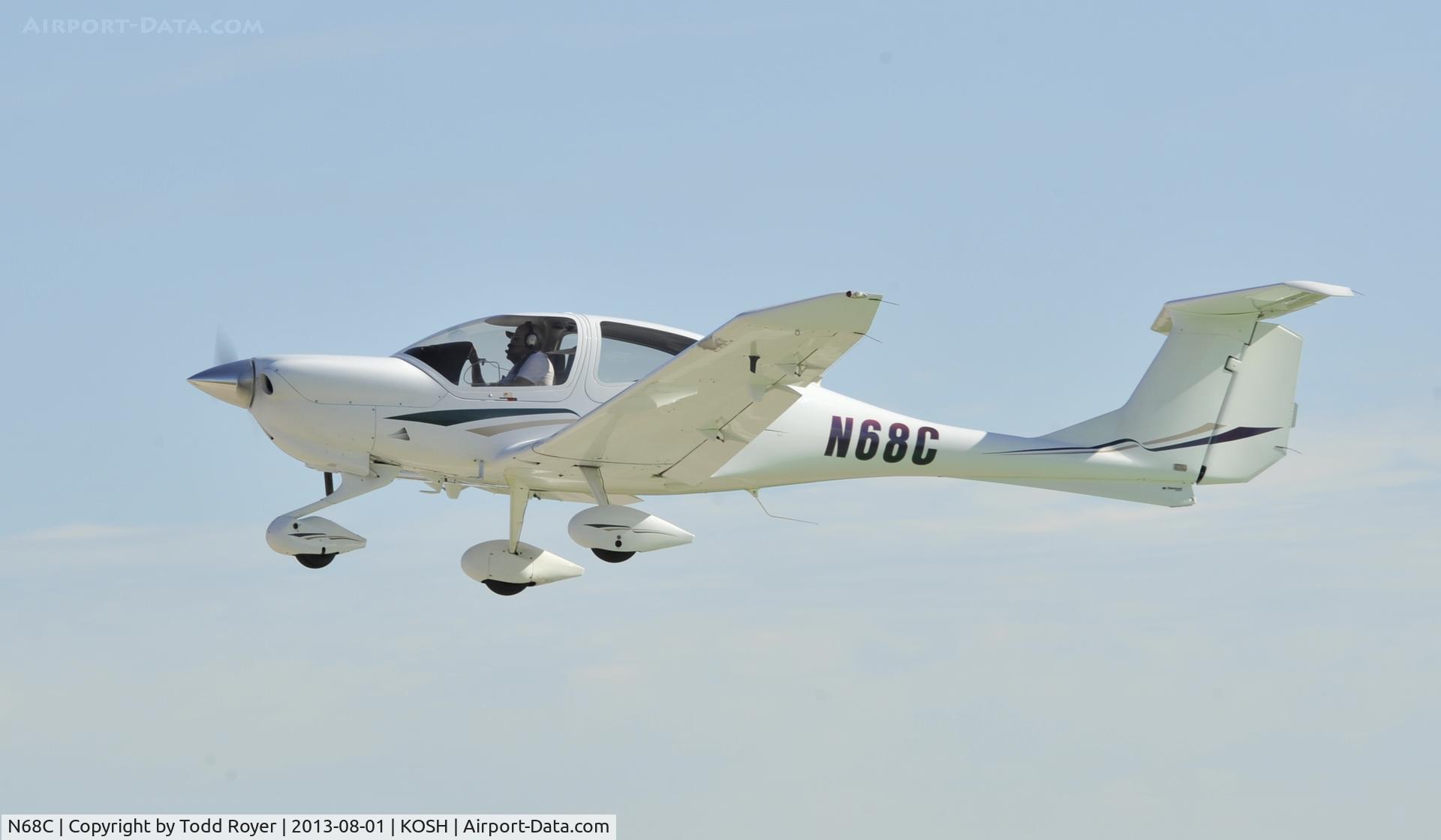 N68C, 2005 Diamond DA-40 Diamond Star C/N 40.537, Airventure 2013