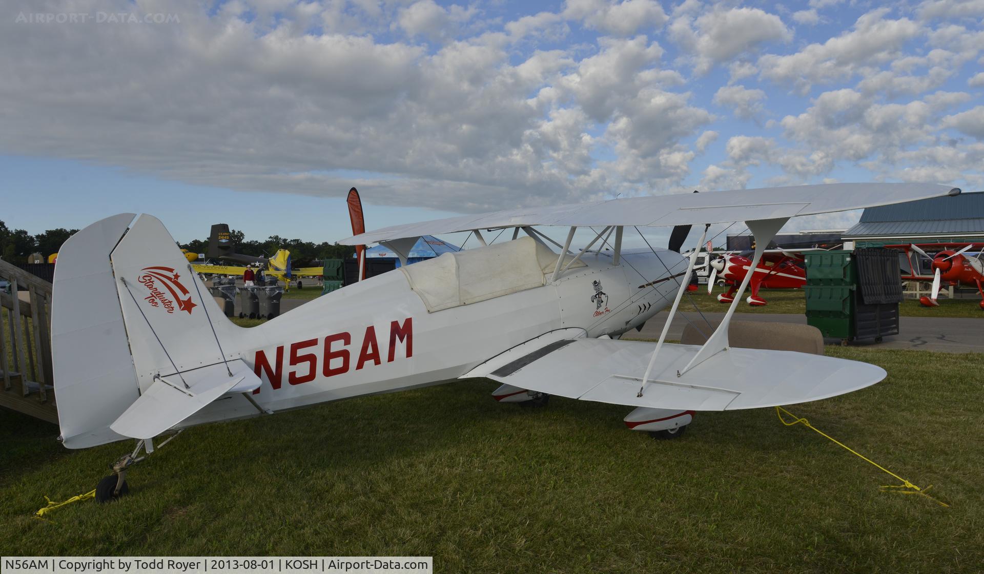 N56AM, 1976 Stolp SA-300 Starduster Too C/N 957, Airventure 2013