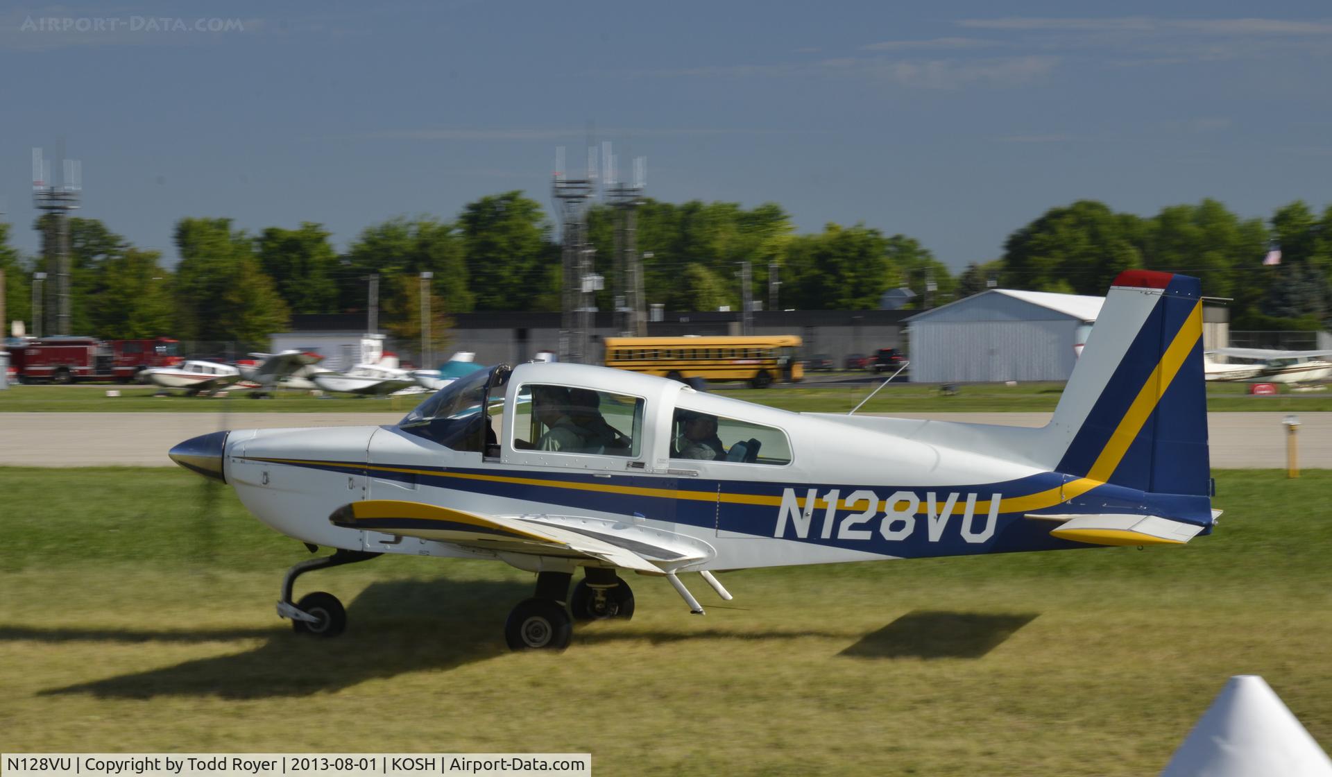 N128VU, 1991 American General AG-5B Tiger C/N 10067, Airventure 2013