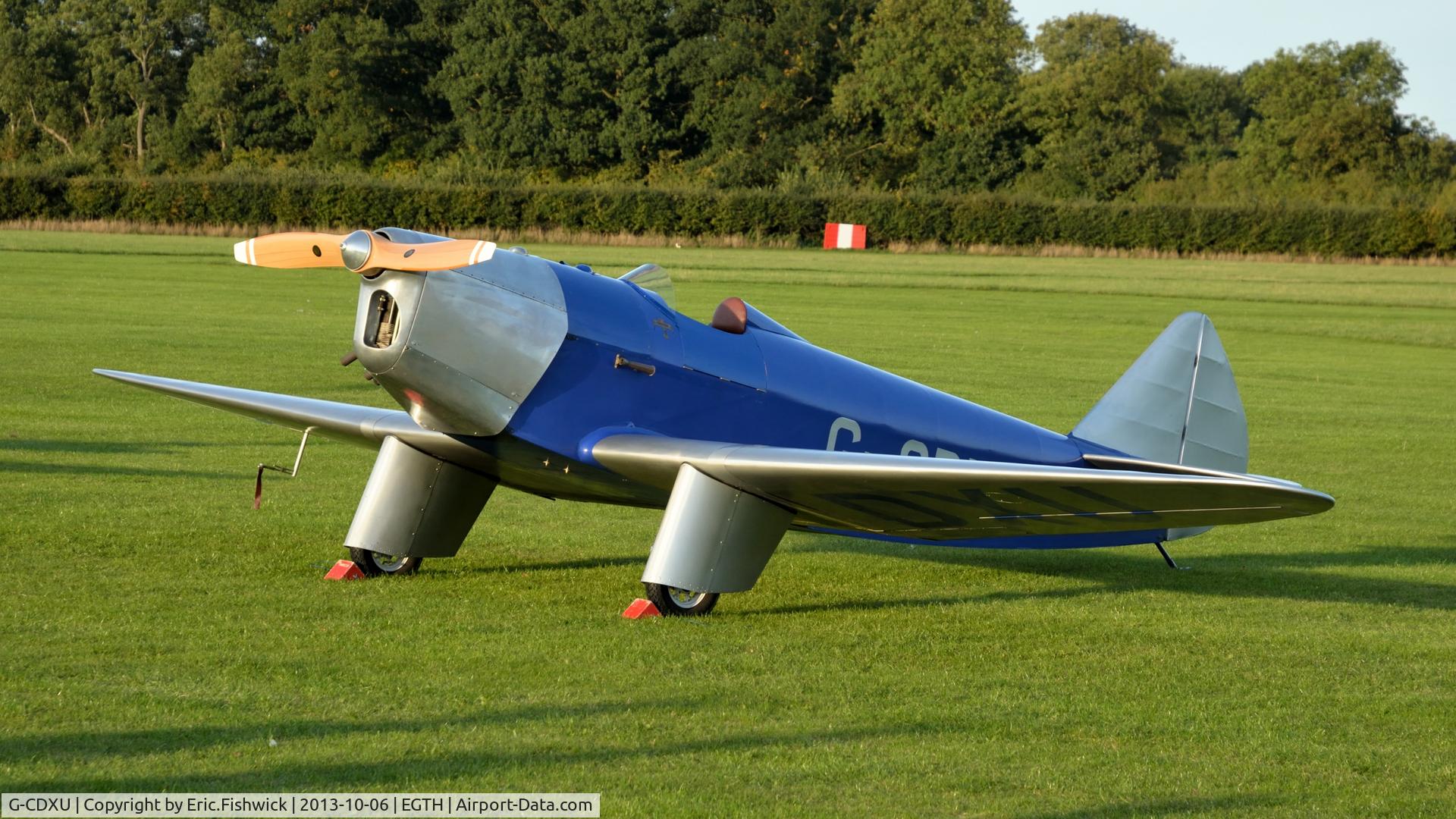 G-CDXU, 2006 Chilton DW1A C/N PFA 225-12038, 3. G-CDXU at The Shuttleworth Collection October Flying Day - (The final Flying Day of their 50th Anniversary Season.)